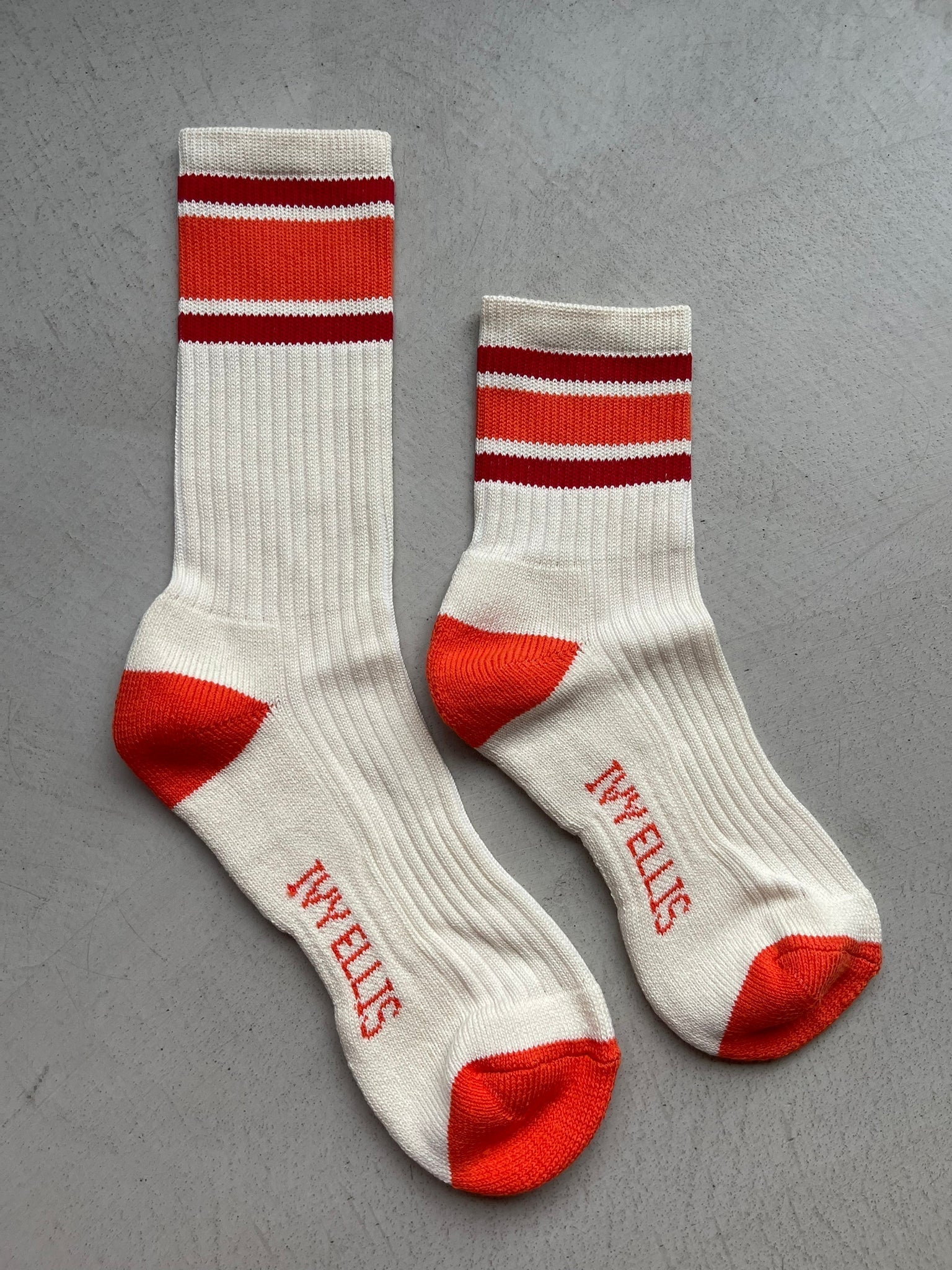 TESTAVERDE VINTAGE SPORT COTTON CREW CALF MENS SOCKS BY IVY ELLIS - OTHERLETTERS