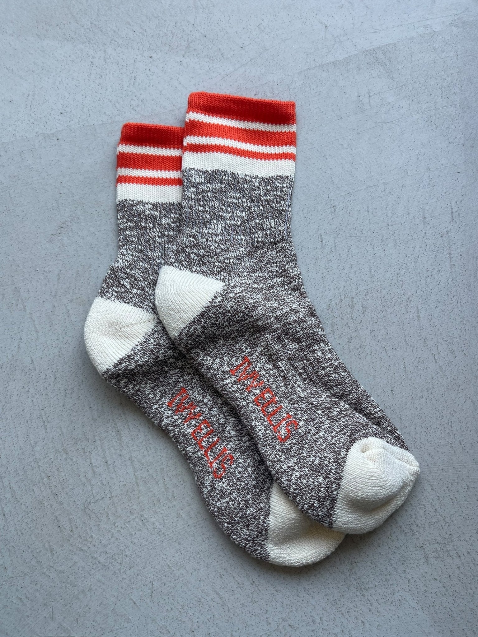 THE BRORA WOMENS SLUB QUARTER LENGHT SOCKS BY IVY ELLIS - OTHERLETTERS