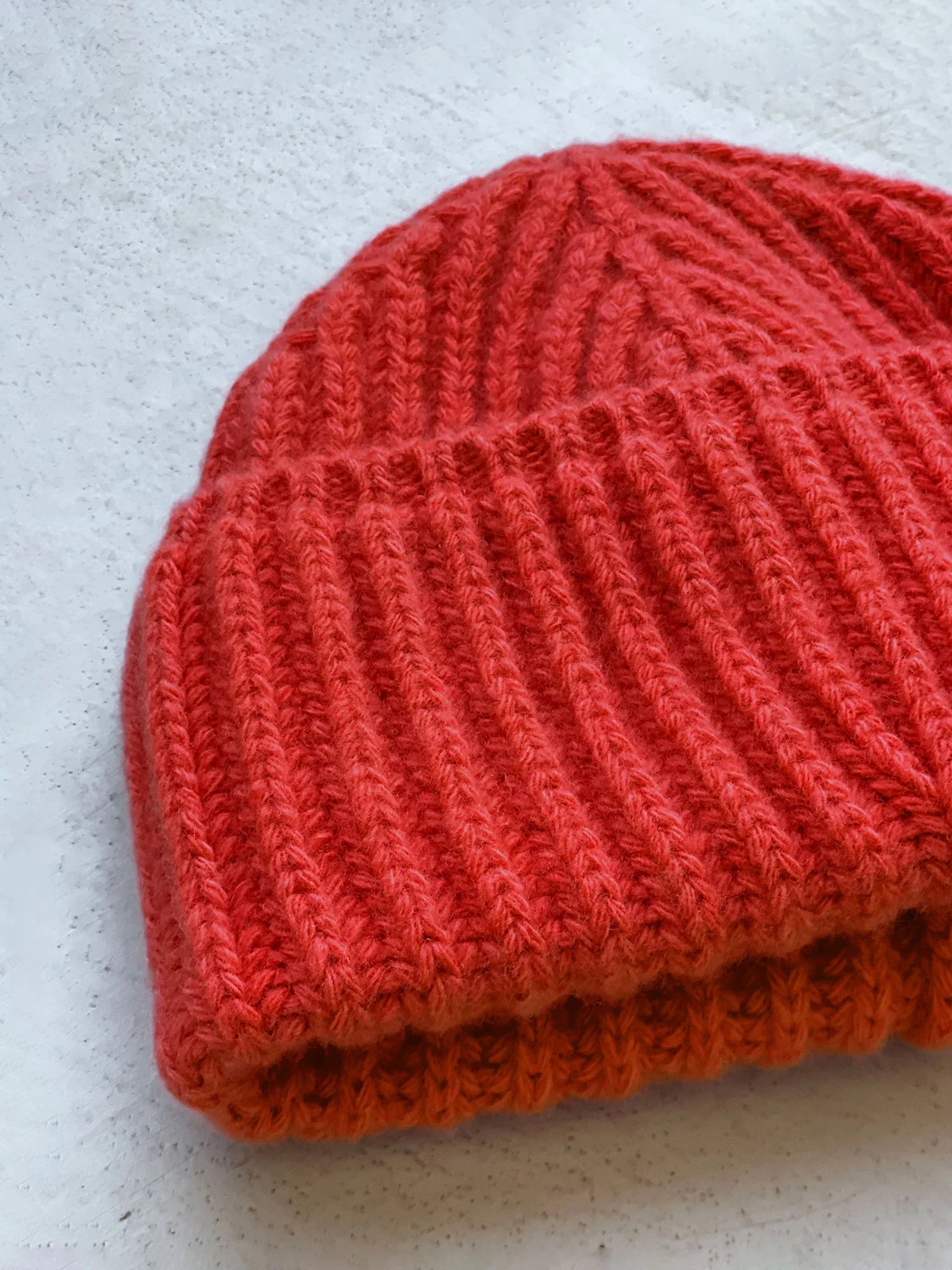 THE COUSTEAU RED UNISEX BEANIE - OTHERLETTERS