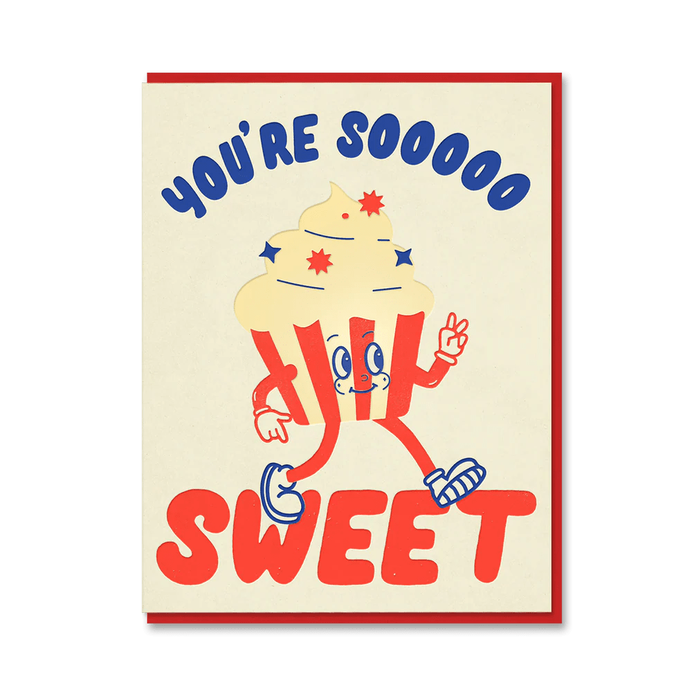 THE TOONIES CUPCAKE | CARD BY 1973 - OTHERLETTERS