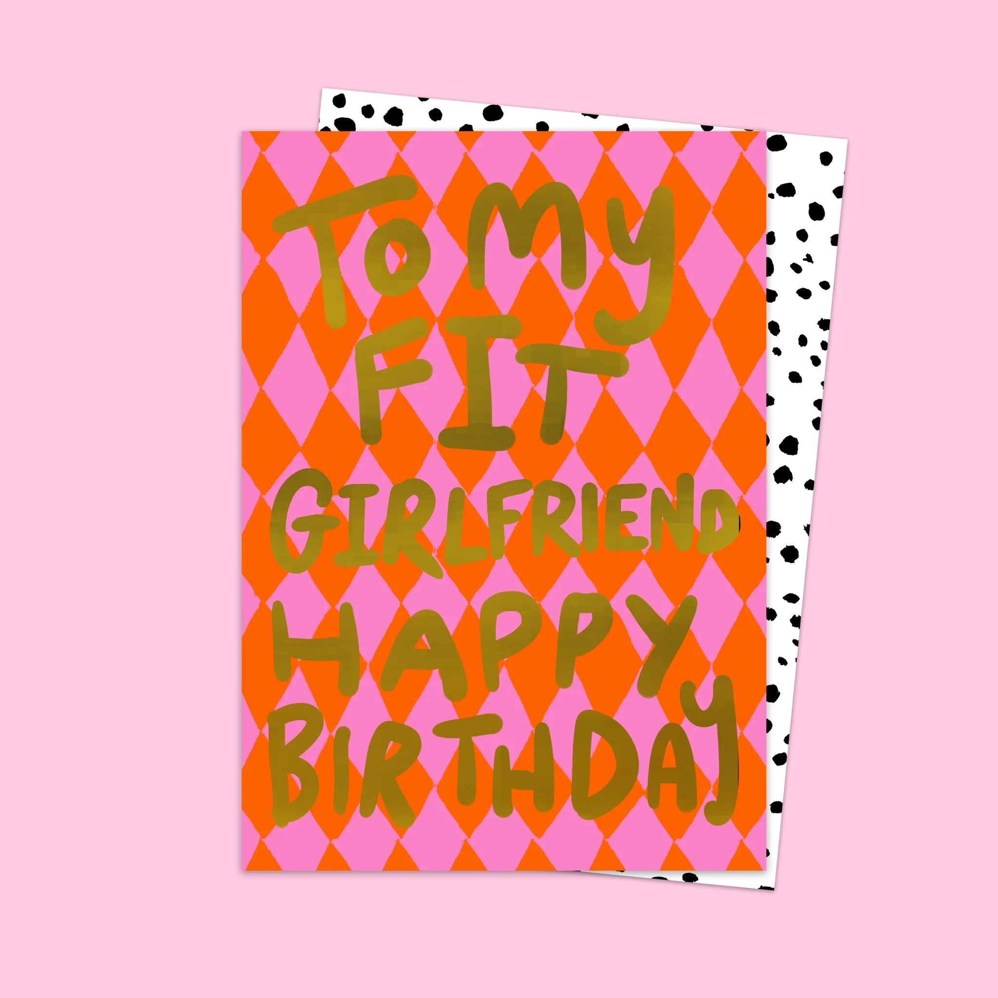 TO MY FIT GIRLFRIEND HAPPY BIRTHDAY | CARD BY ELEANOR BOWMER - OTHERLETTERS