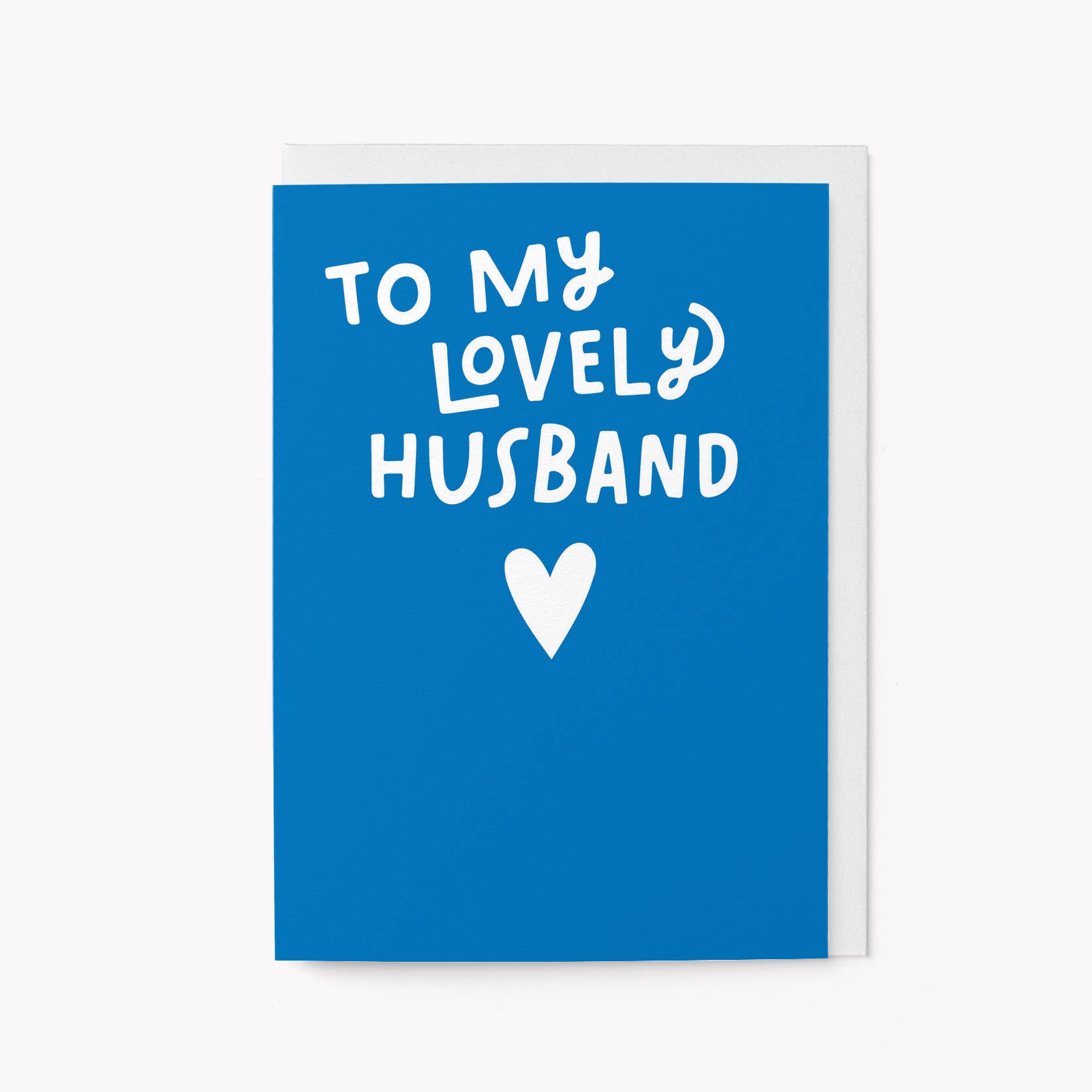 To My Lovely Husband - Greeting Card: Standard Cello - OTHERLETTERS