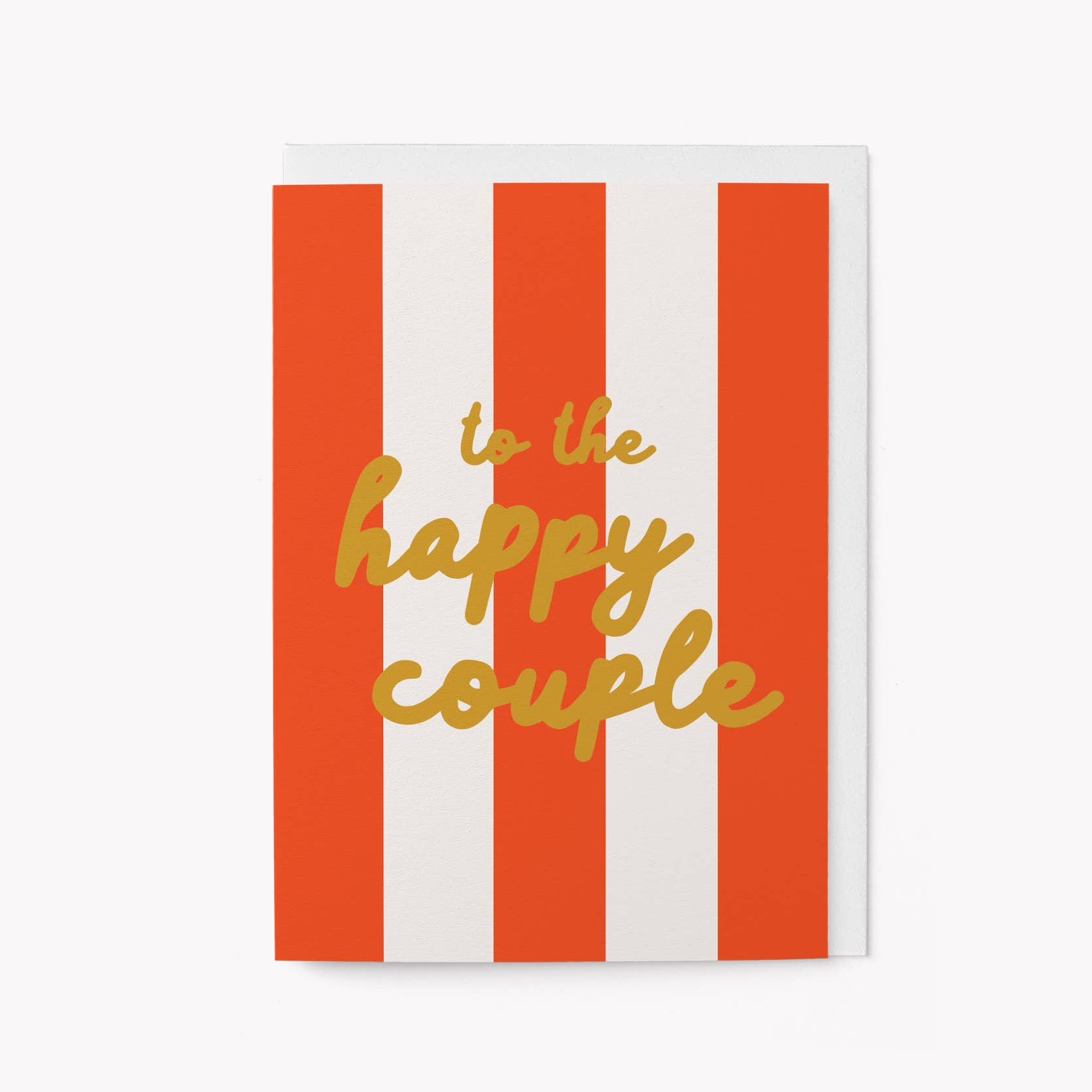 TO THE HAPPY COUPLE | CARD BY GRAPHIC FACTORY - OTHERLETTERS