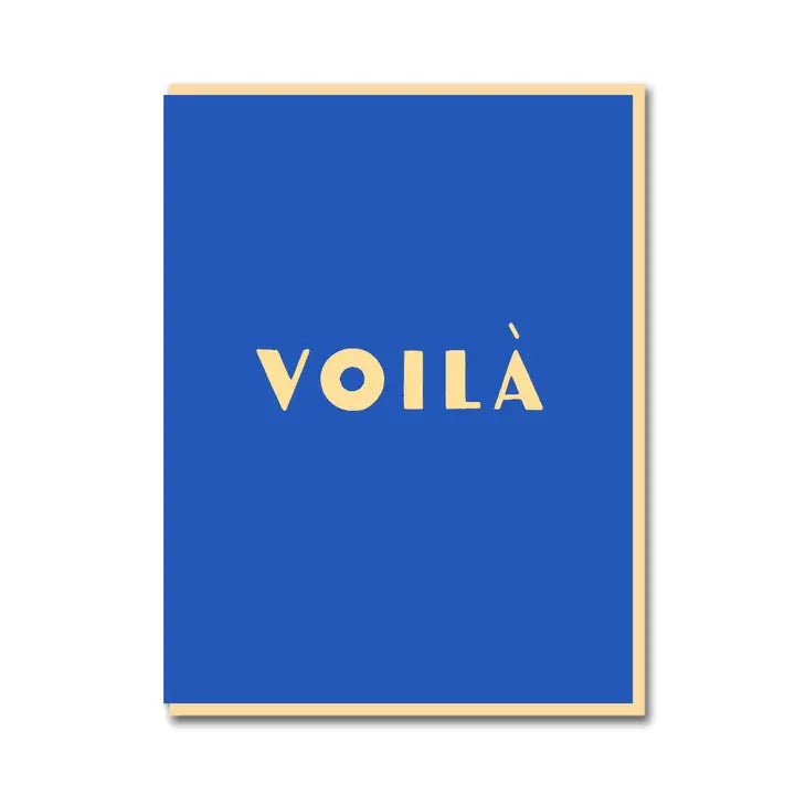 VOILA | CARD BY 1973 - OTHERLETTERS