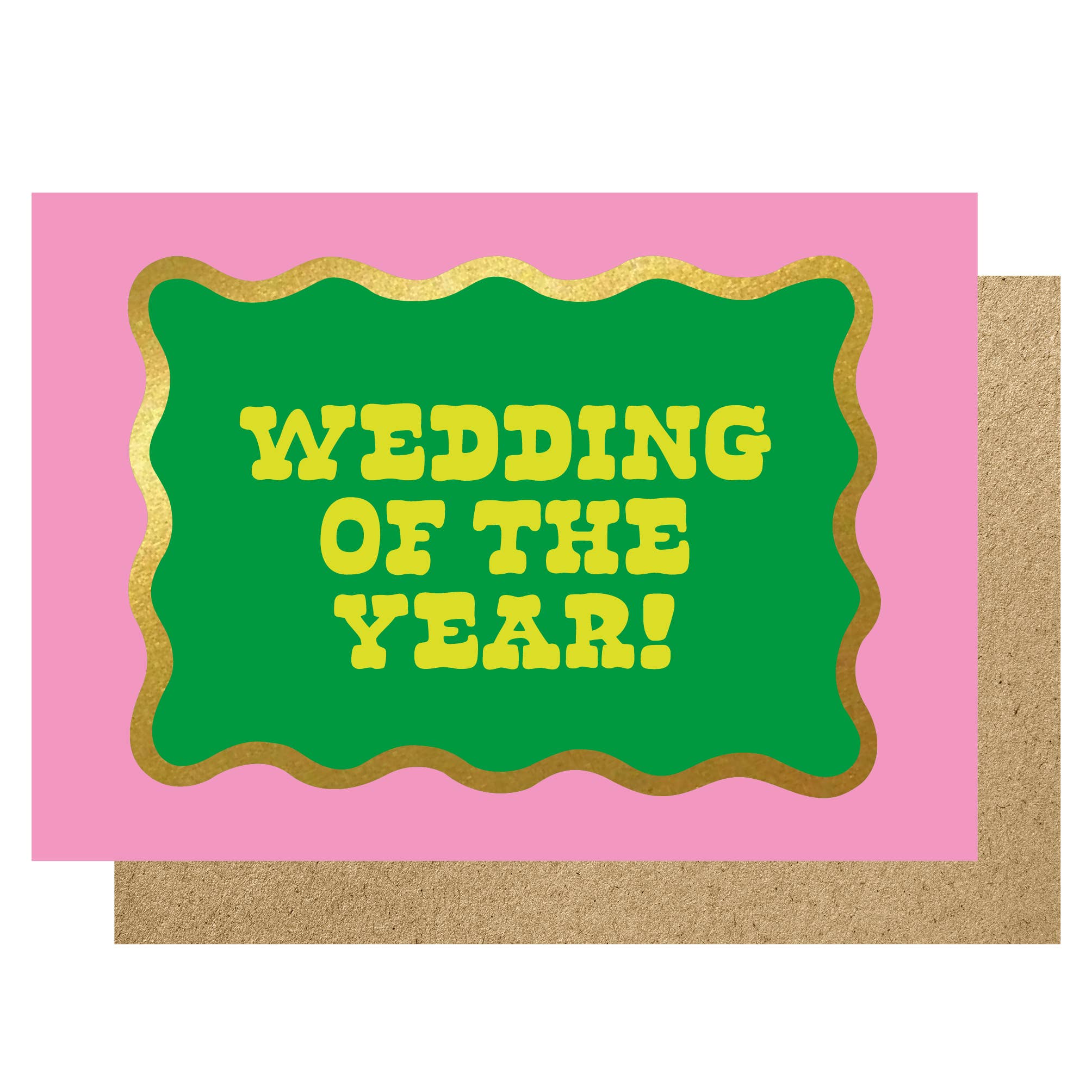 WEDDING OF THE YEAR! | CARD BY LUCKY INK - OTHERLETTERS