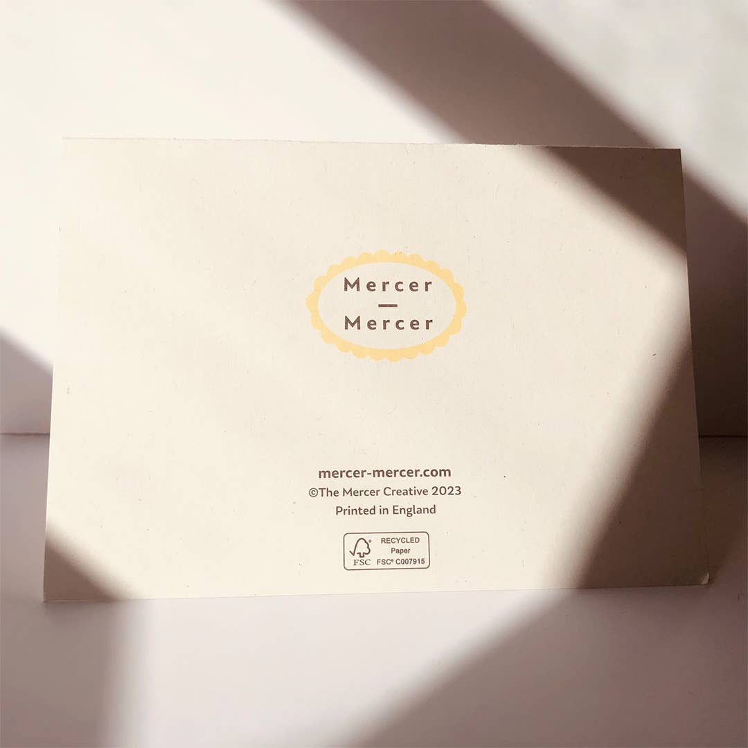 WELL DONE | CARD BY MERCER MERCER | OTHERLETTERS