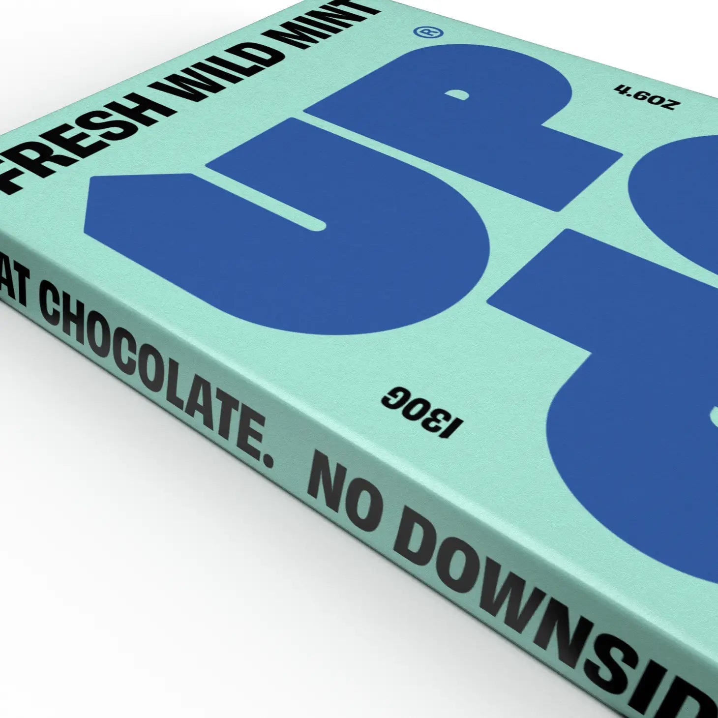 WILD MINT DARK CHOCOLATE BAR BY UP UP 120g - OTHERLETTERS