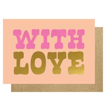 WITH LOVE | CARD BY LUCKY INK - OTHERLETTERS