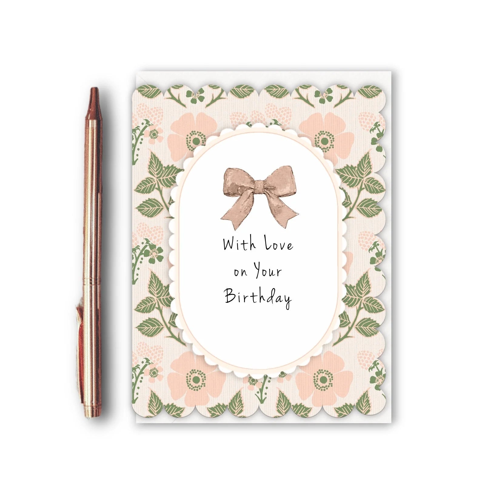 WITH LOVE ON YOUR BIRTHDAY | CARD BY TOASTED CRUMPET - OTHERLETTERS