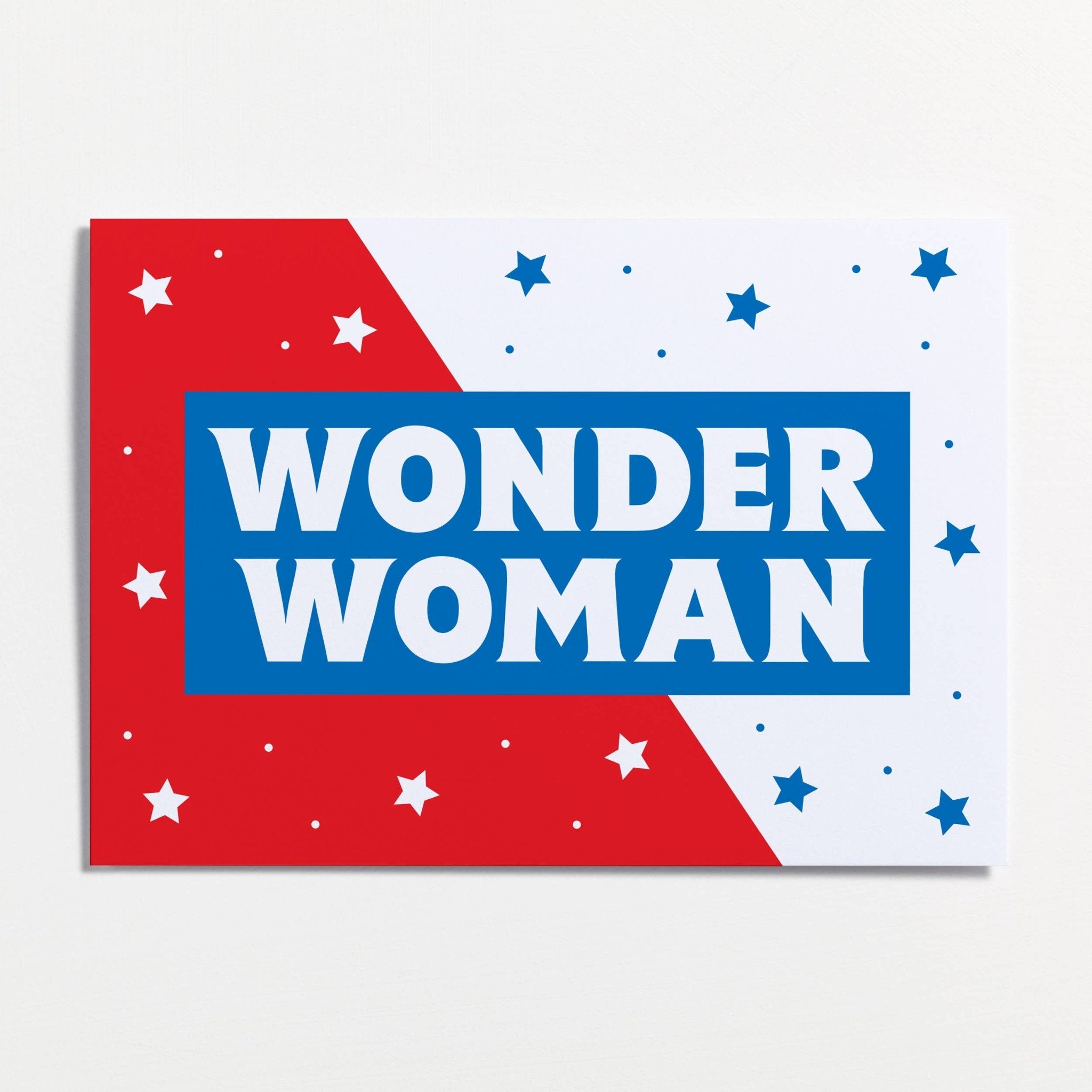 WONDER WOMAN | CARD BY CRISPIN FINN - OTHERLETTERS