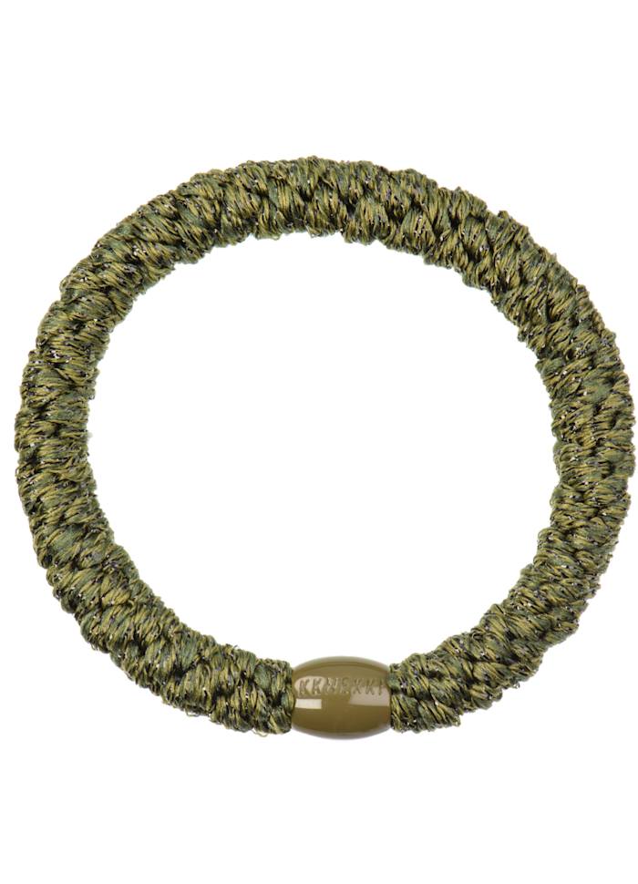 KKNEKKI HAIRBAND | BOTTLE GREEN GLITTER