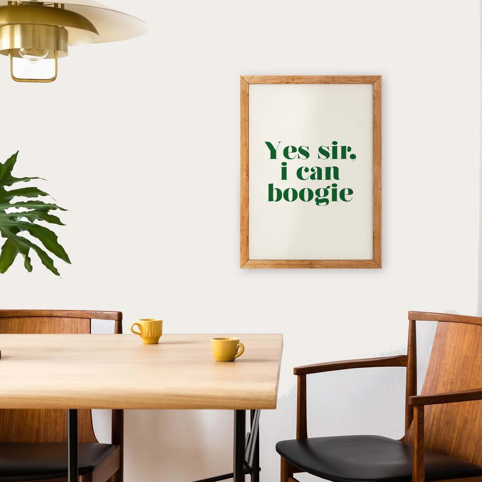 YES SIR I CAN BOOGIE A4 PRINT | FANCLUB PRINTS - OTHERLETTERS