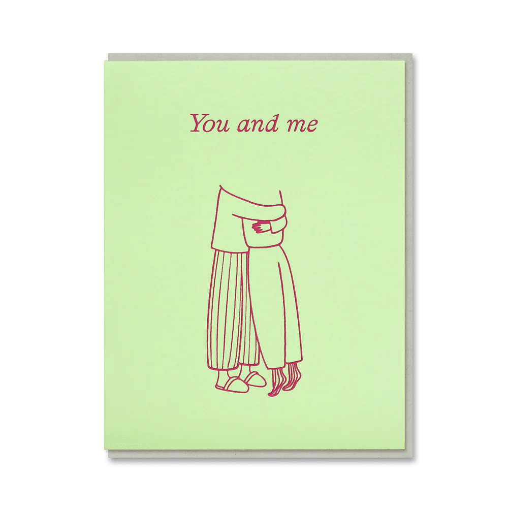 YOU AND ME | CARD BY 1973 - OTHERLETTERS