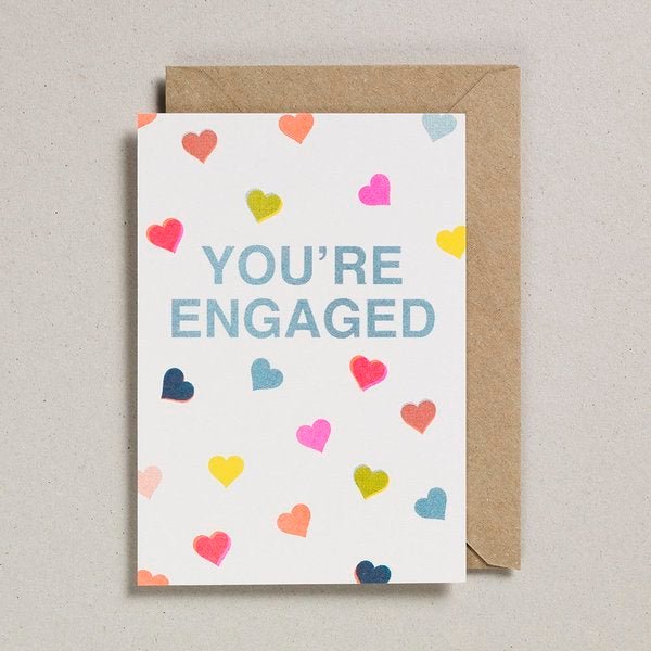 YOU'RE ENGAGED | CARD BY PETRA BOASE - OTHERLETTERS