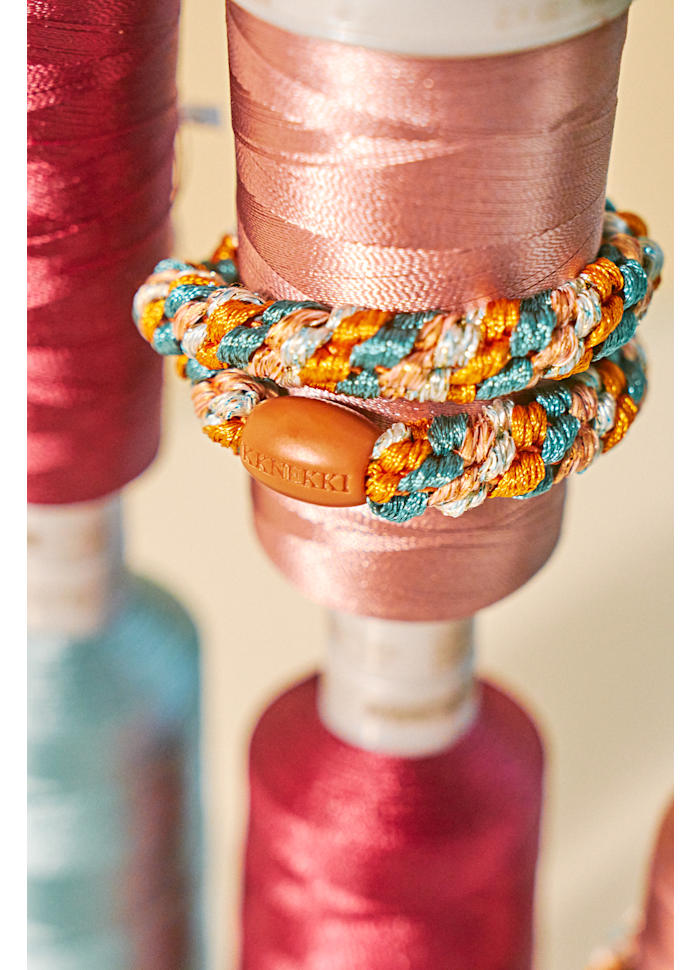 KKNEKKI HAIRBAND | MIX TERRACOTTA TEAL