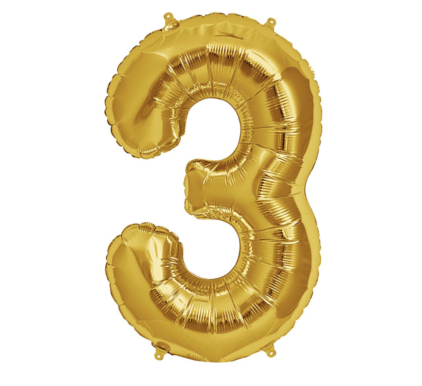 16" FOIL LETTER / NUMBER BALLOONS | GOLD - OTHERLETTERS