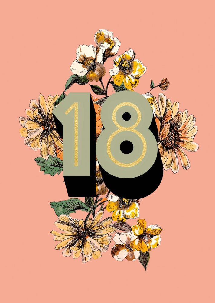 18 FLORAL | CARD BY MAX MADE ME - OTHERLETTERS