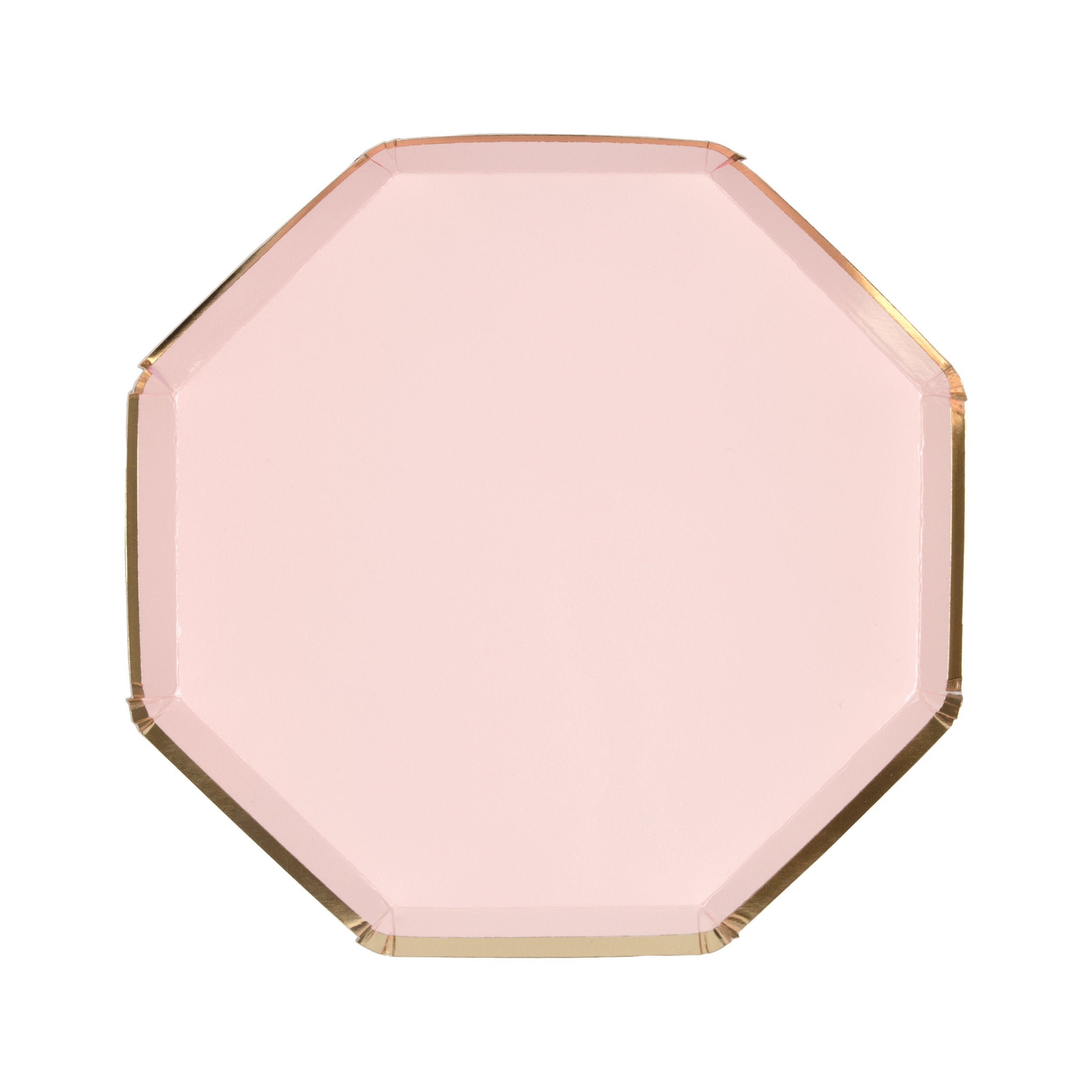 PALE PINK | SMALL PAPER PLATES