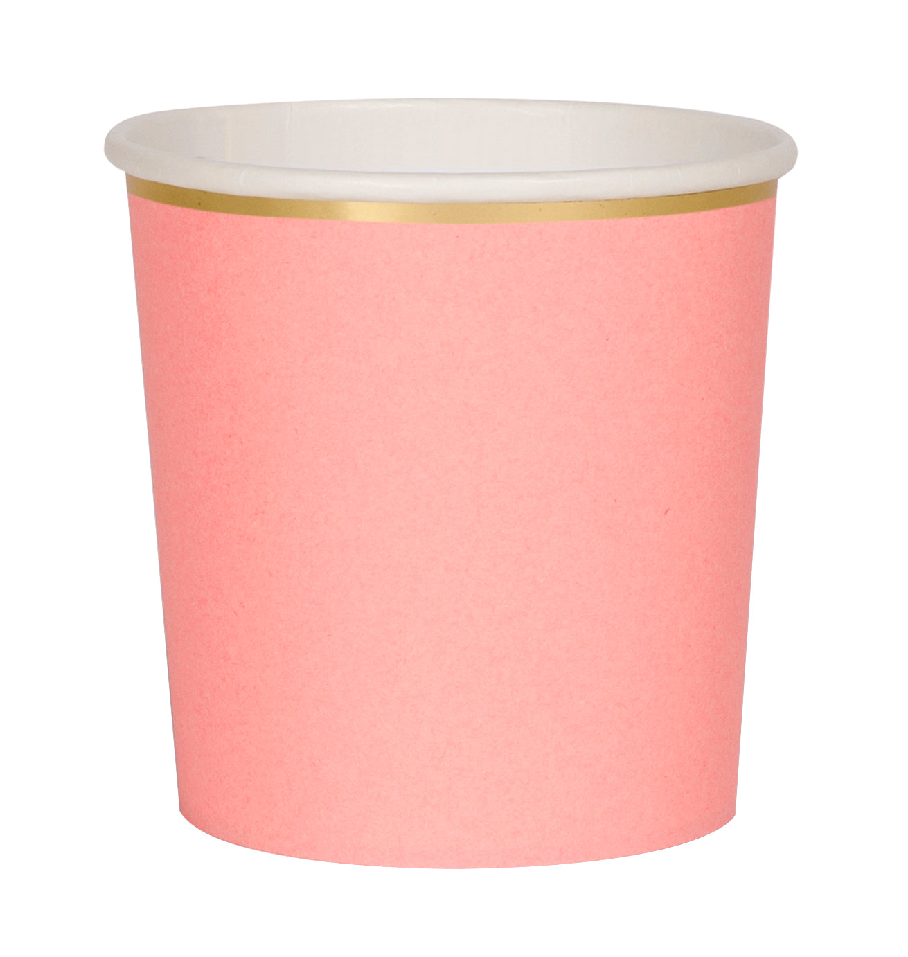 NEON CORAL | PAPER TUMBLER