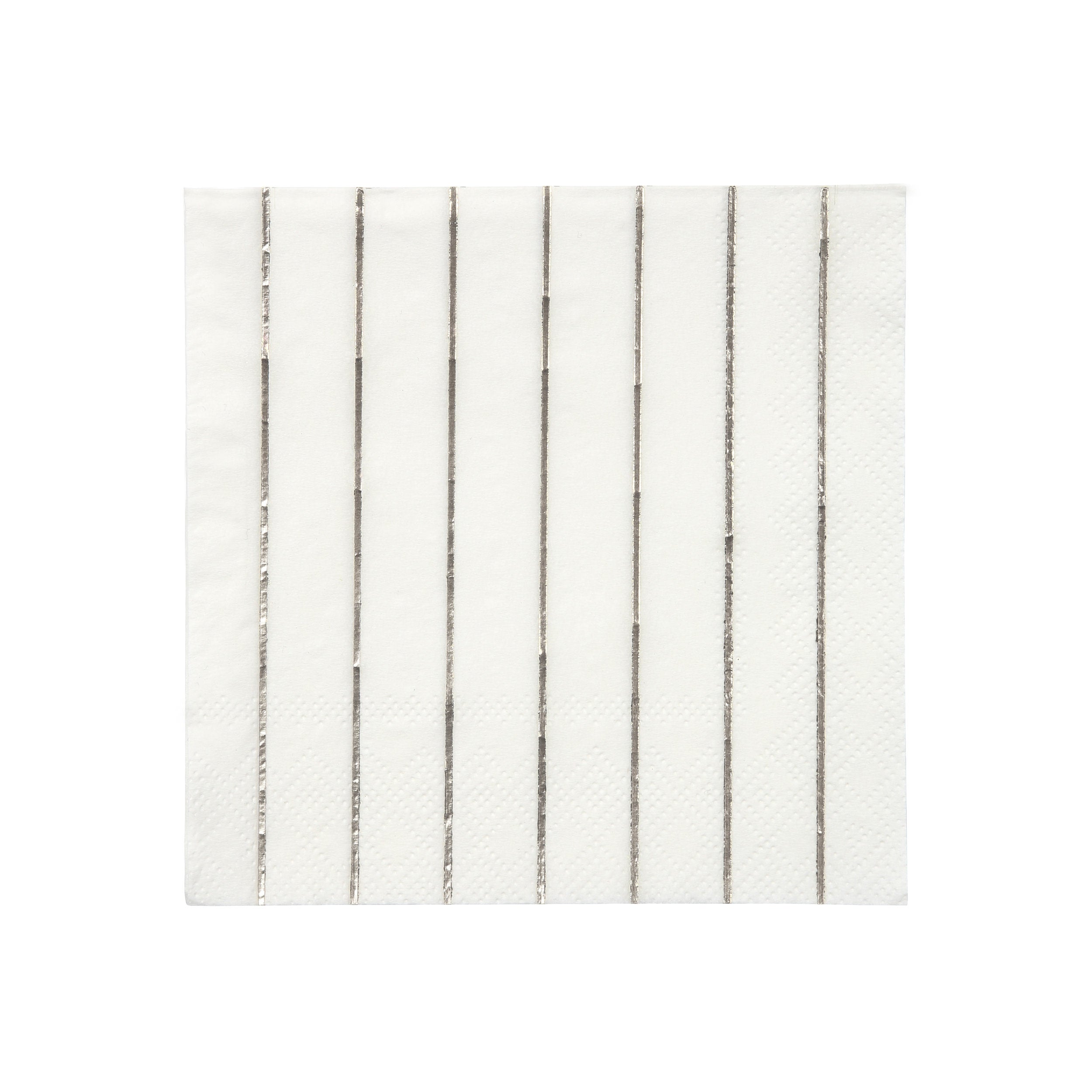 SILVER STRIPED | SMALL NAPKINS