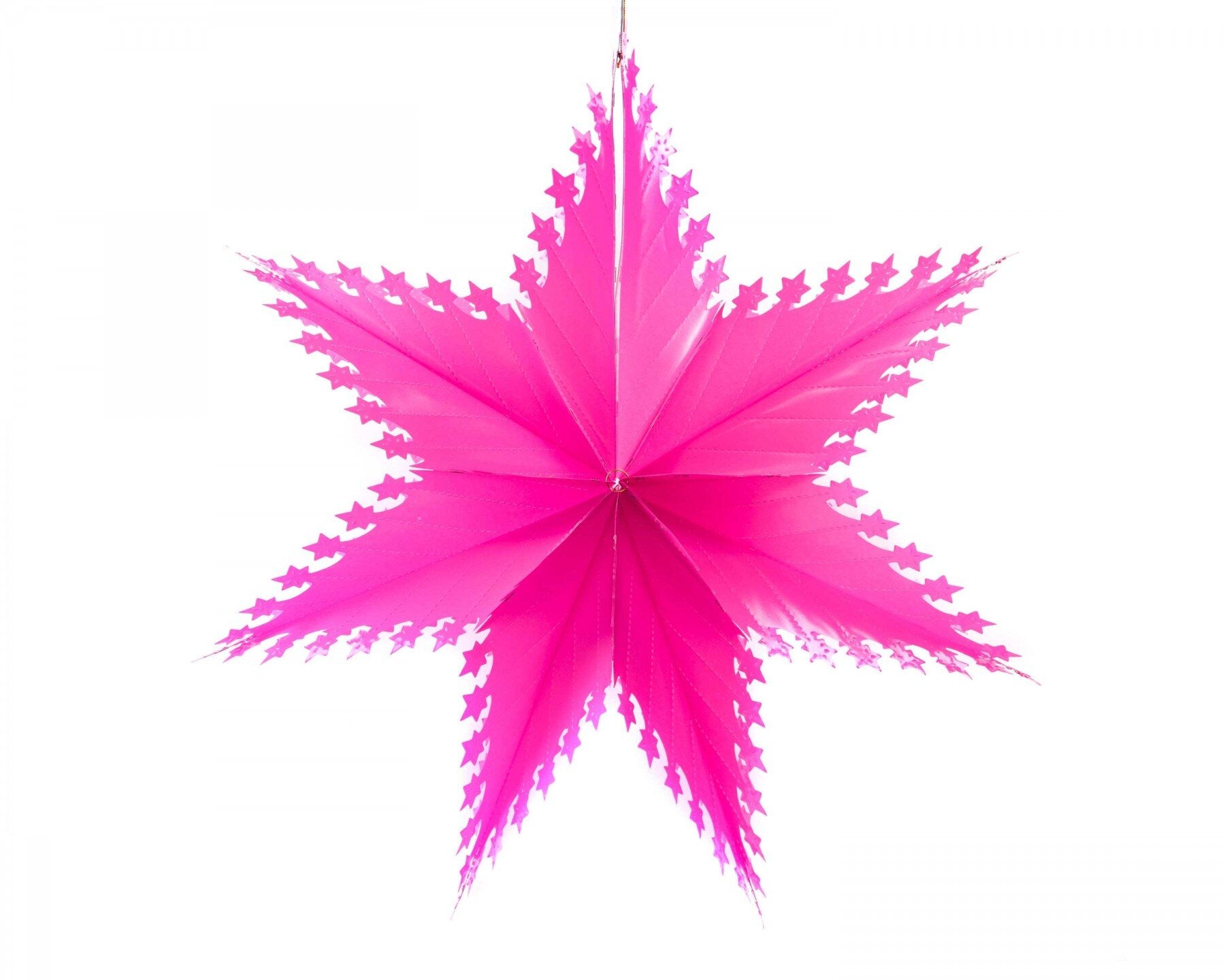 RECYCLED PLASTIC PINK STARRY STAR