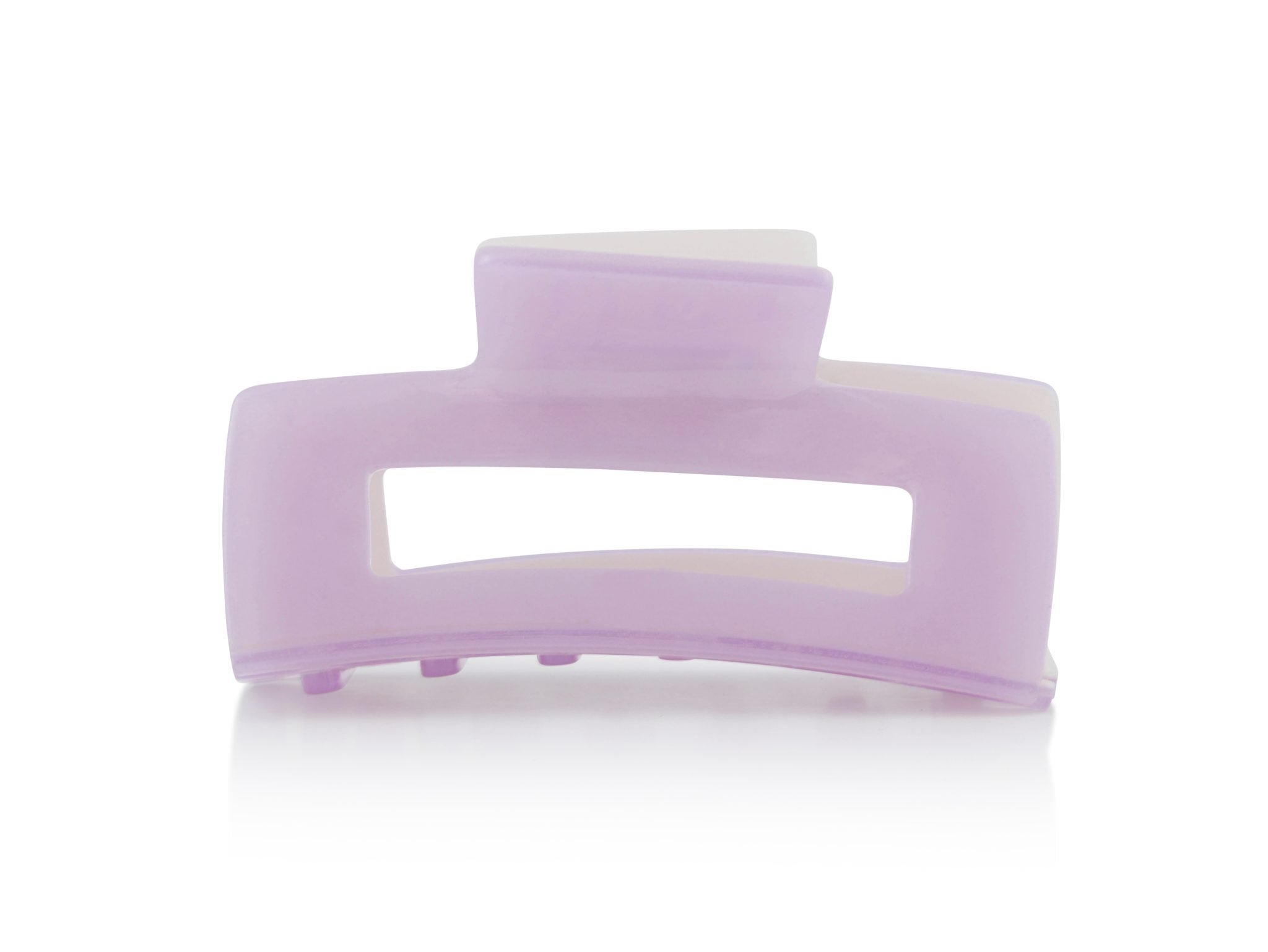 MELIA RESIN BULLDOG HAIRCLIP | LILAC