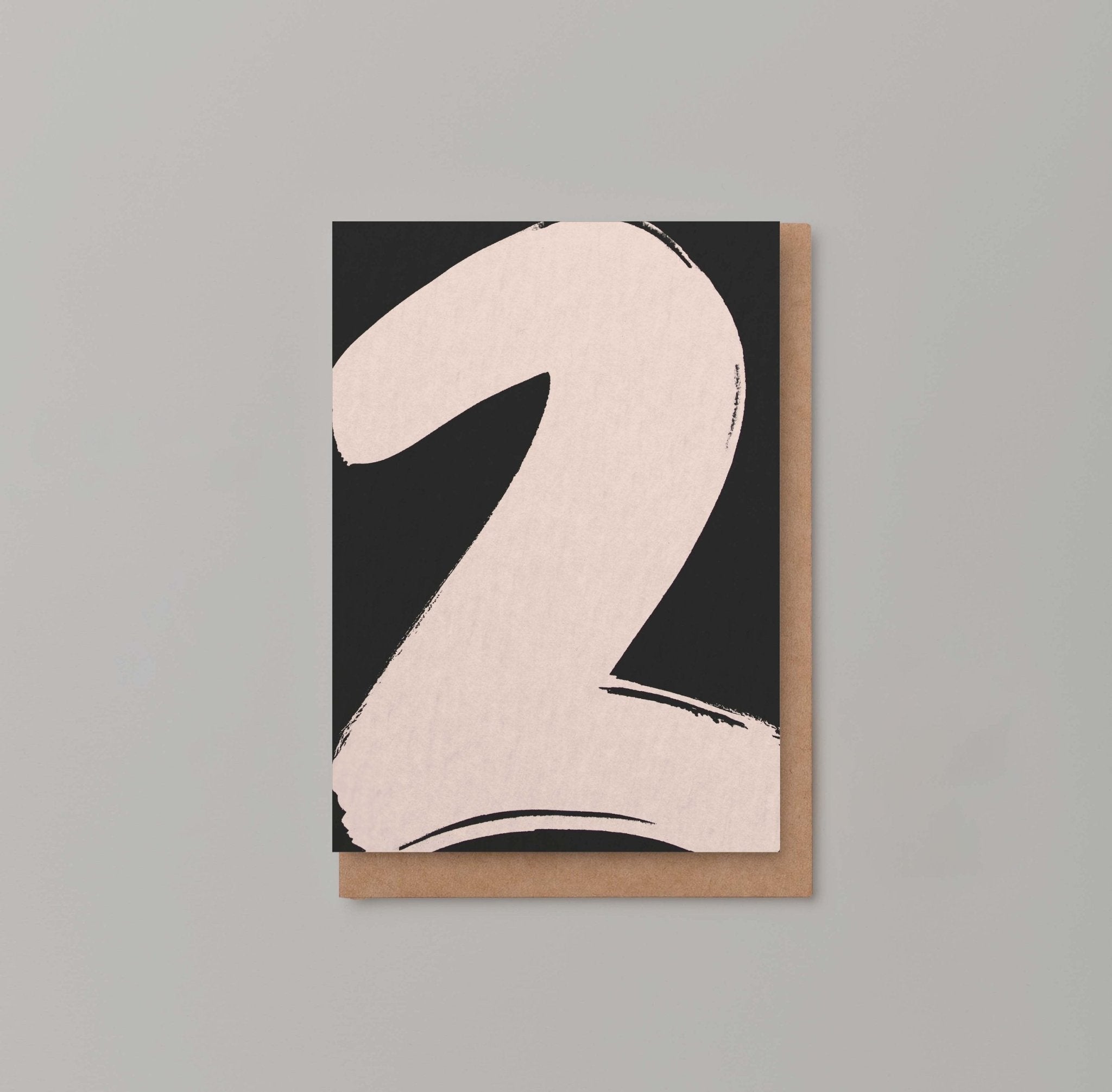 2ND BIRTHDAY CARD | CARD BY KINSHIPPED - OTHERLETTERS