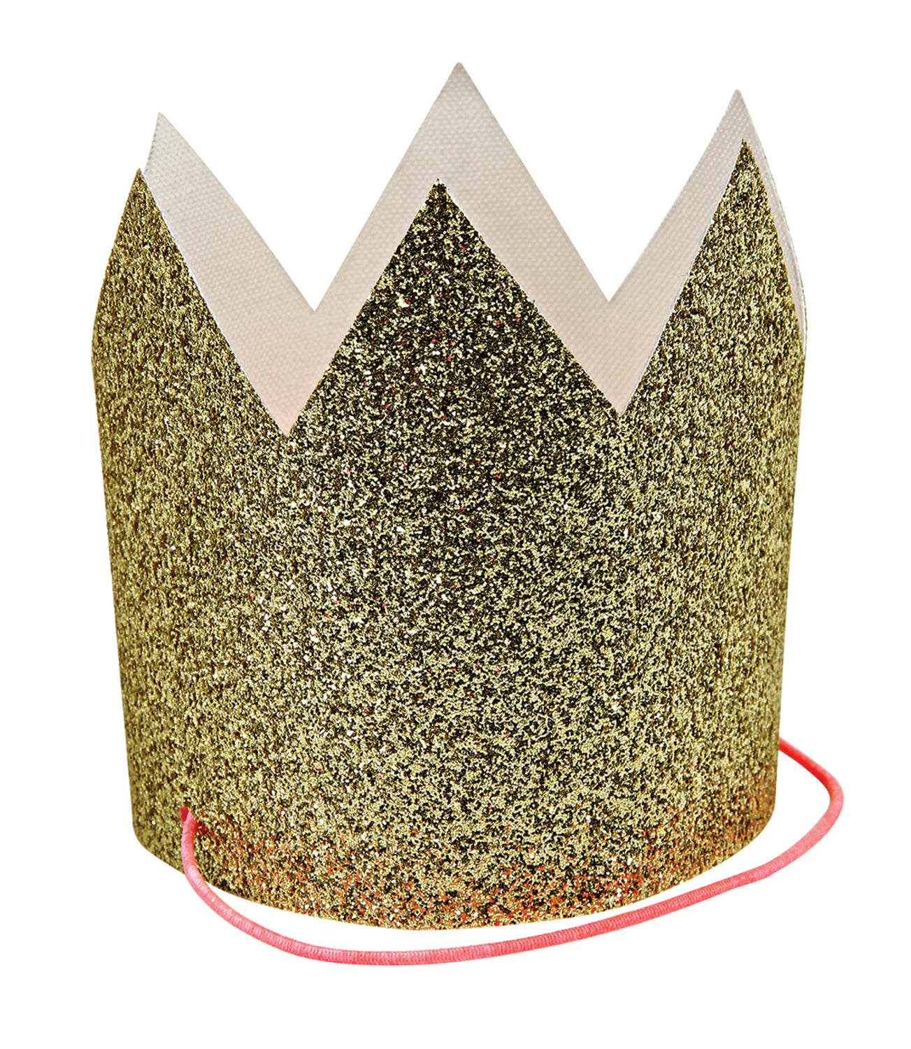 SMALL GOLD GLITTER CROWNS