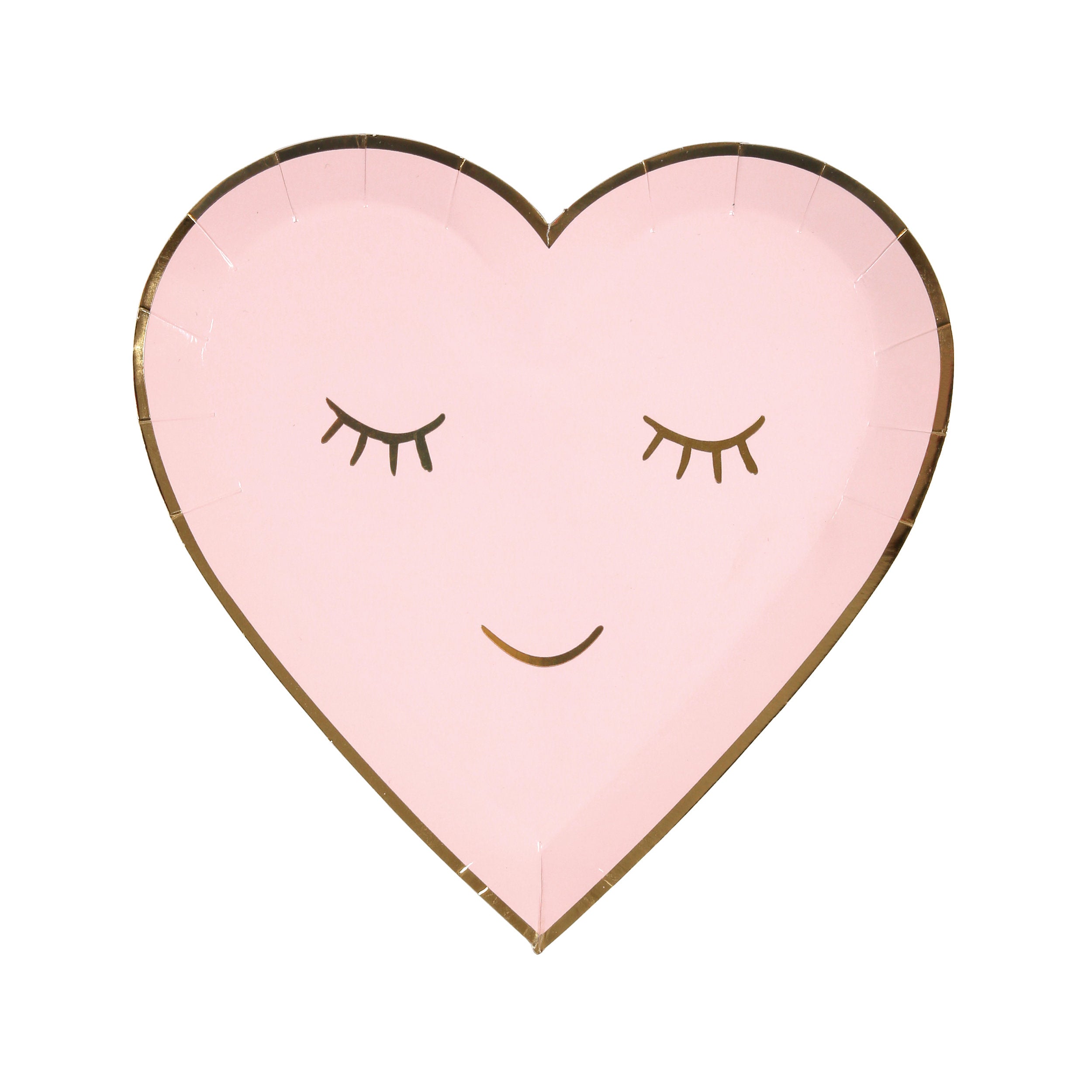 BLUSHING HEART | PAPER PLATES