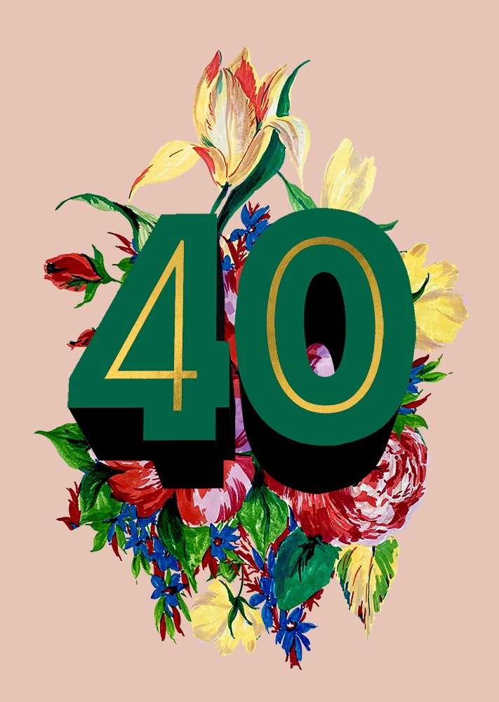 40 FLORAL | CARD BY MAX MADE ME