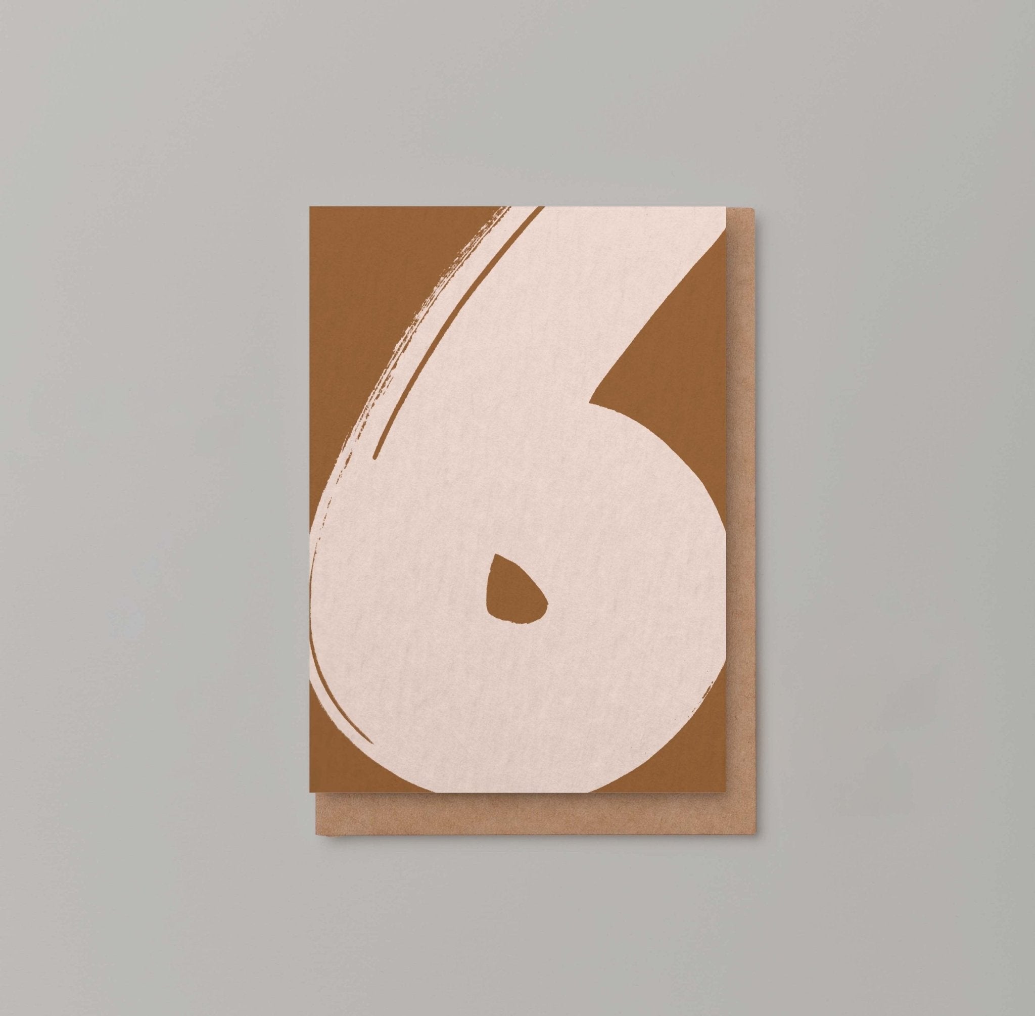 6TH BIRTHDAY CARD | CARD BY KINSHIPPED - OTHERLETTERS