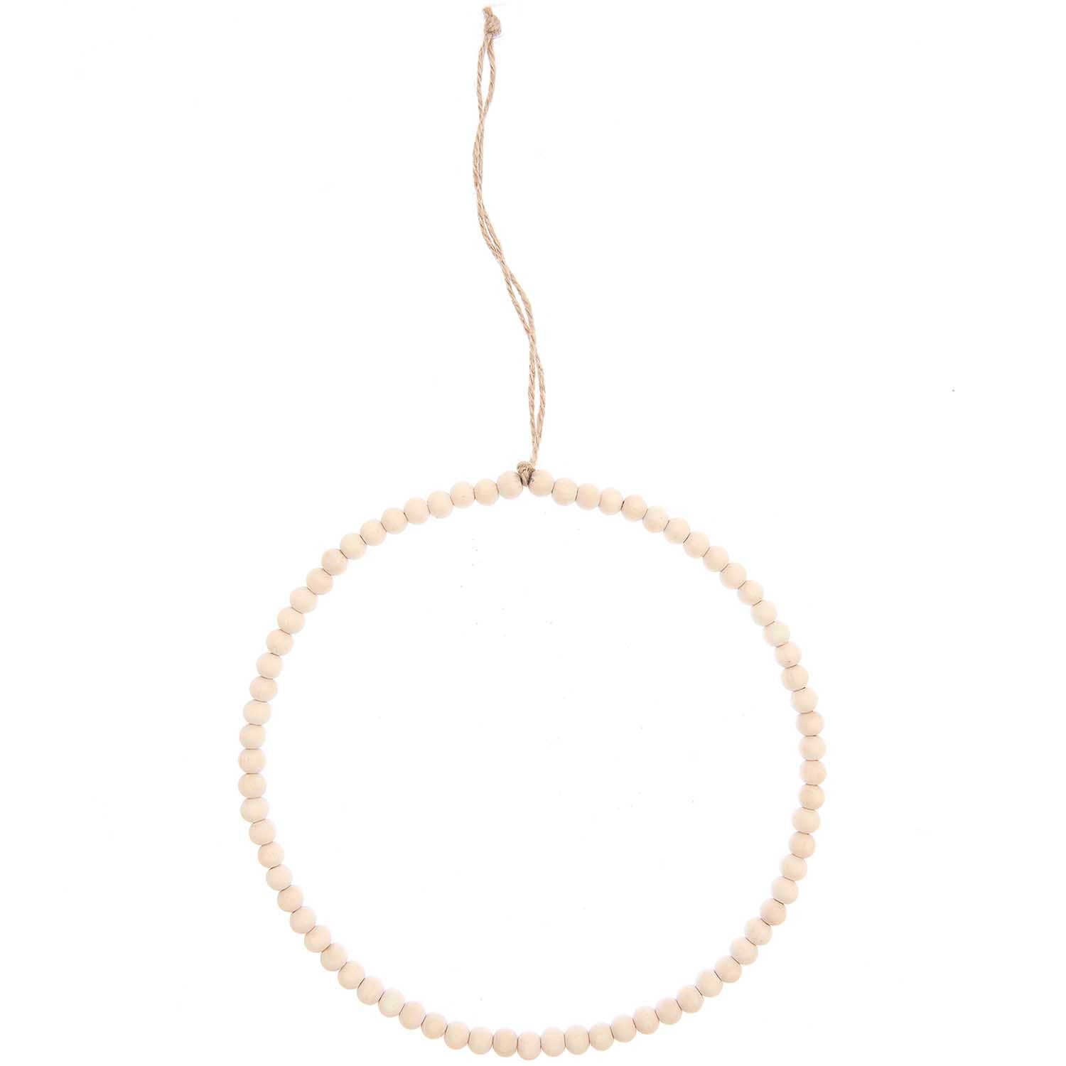 WOODEN BEAD HOOP