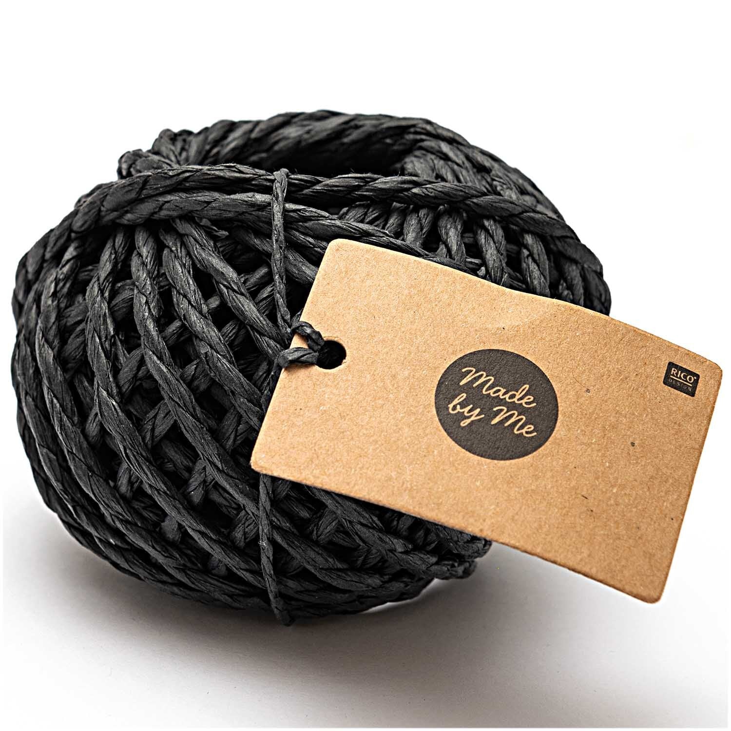 PAPER STRING | BLACK | THICK