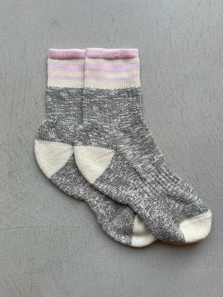 THE ROSEMARKIE COTTON SLUB QUARTER LADIES SOCKS BY IVY ELLIS