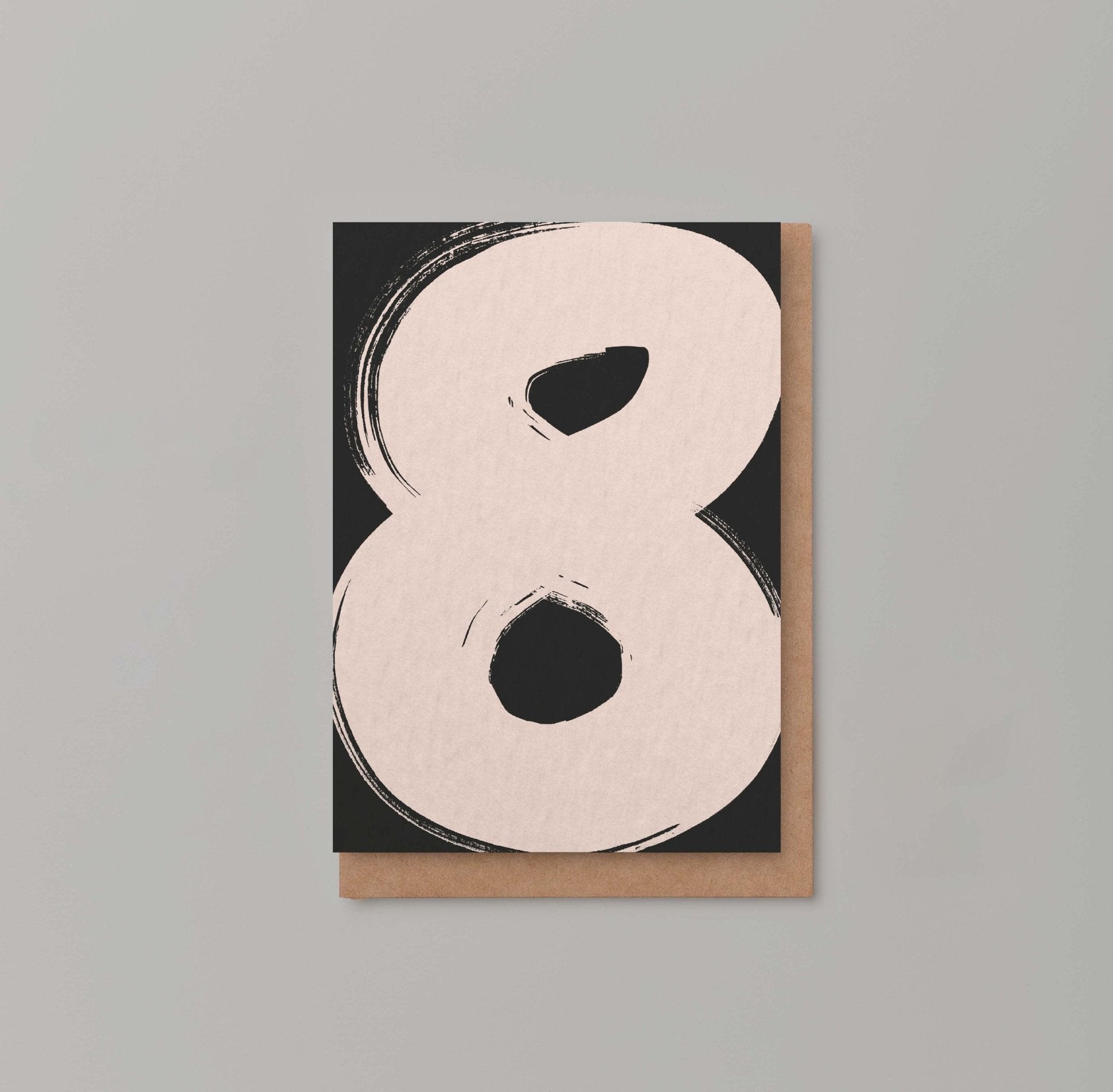 8TH BIRTHDAY CARD | CARD BY KINSHIPPED - OTHERLETTERS