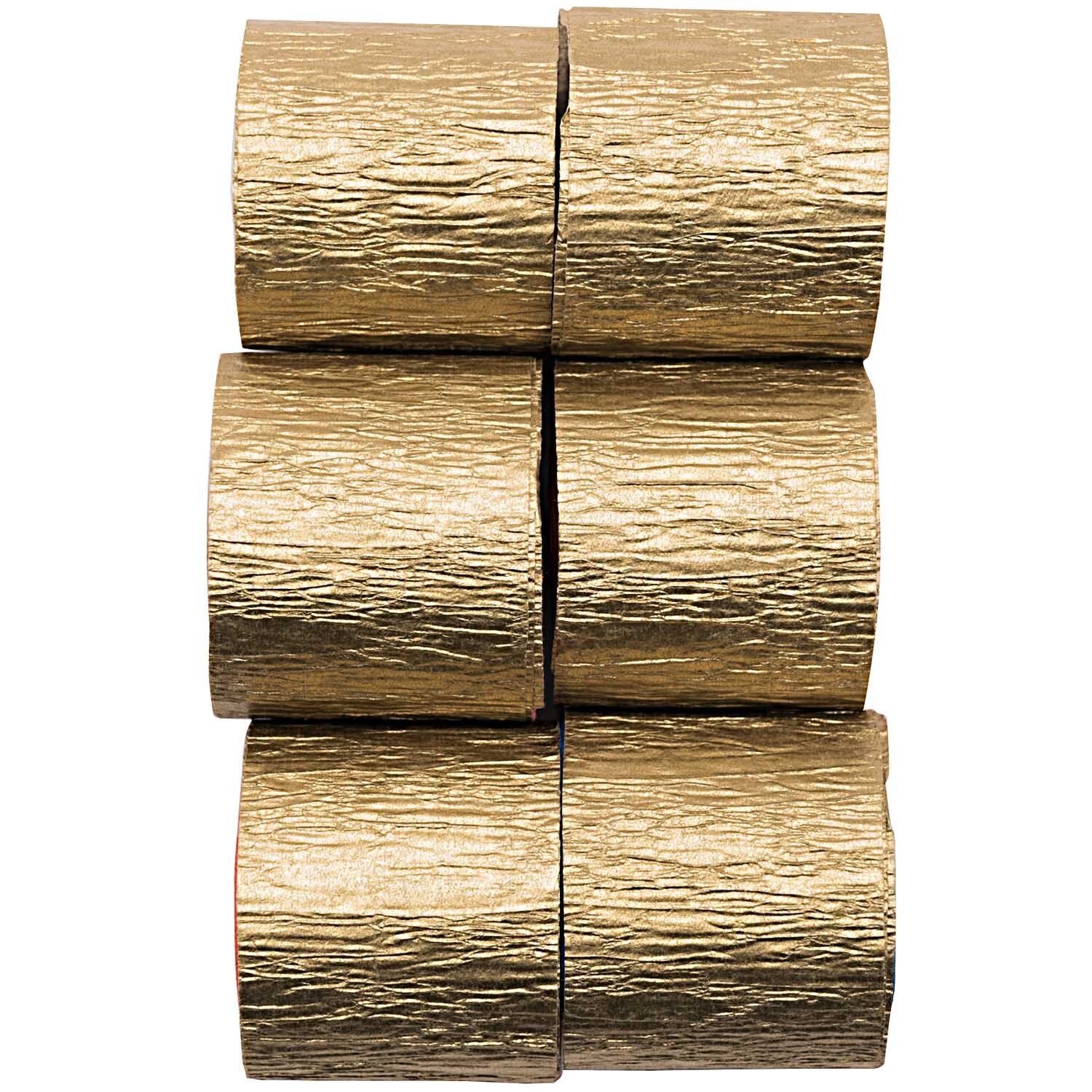 CREPE STREAMERS | GOLD