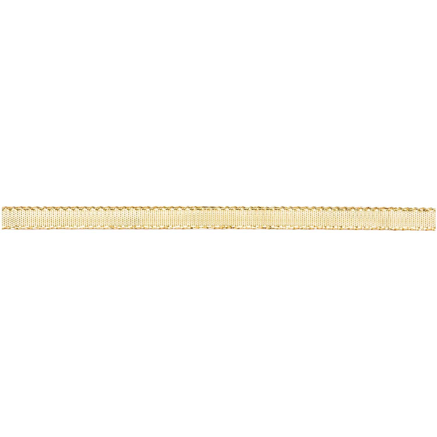 SKINNY METALLIC RIBBON | GOLD