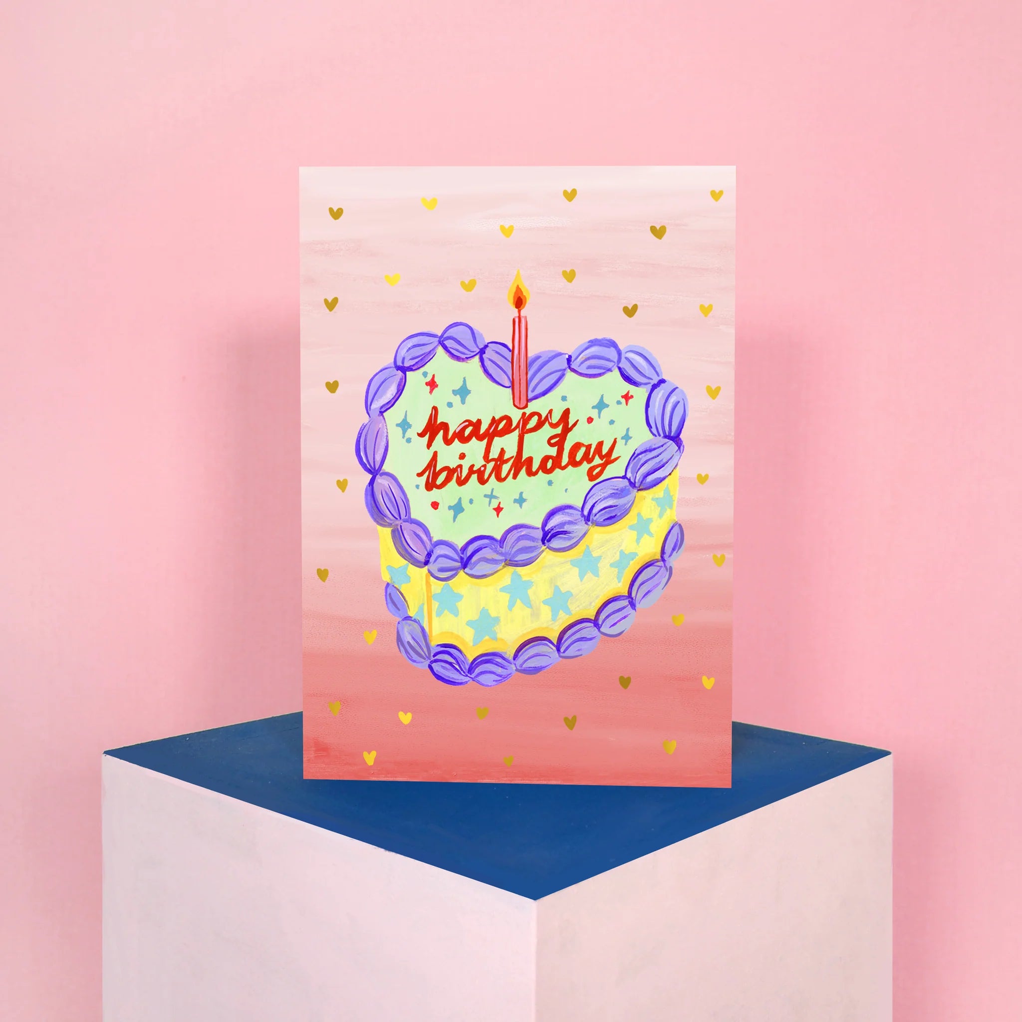 HAPPY BIRTHDAY CAKE | CARD BY ELEANOR BOWMER