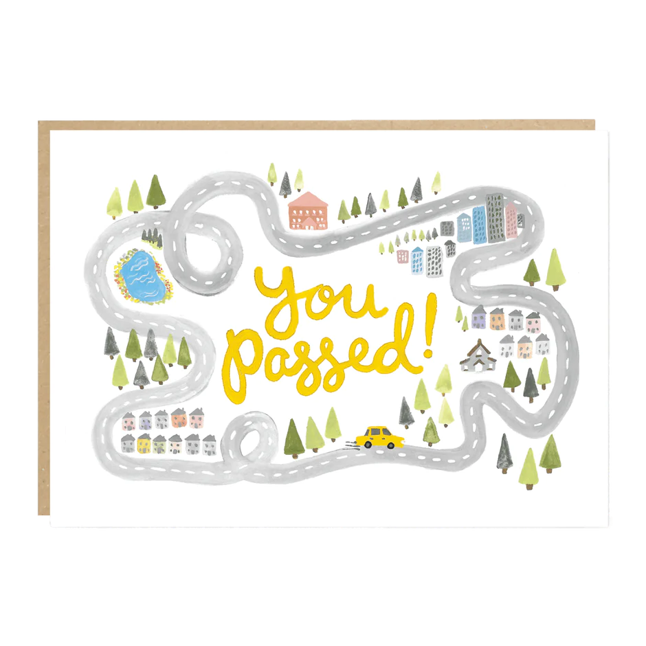 YOU PASSED | CARD BY JADE FISHER