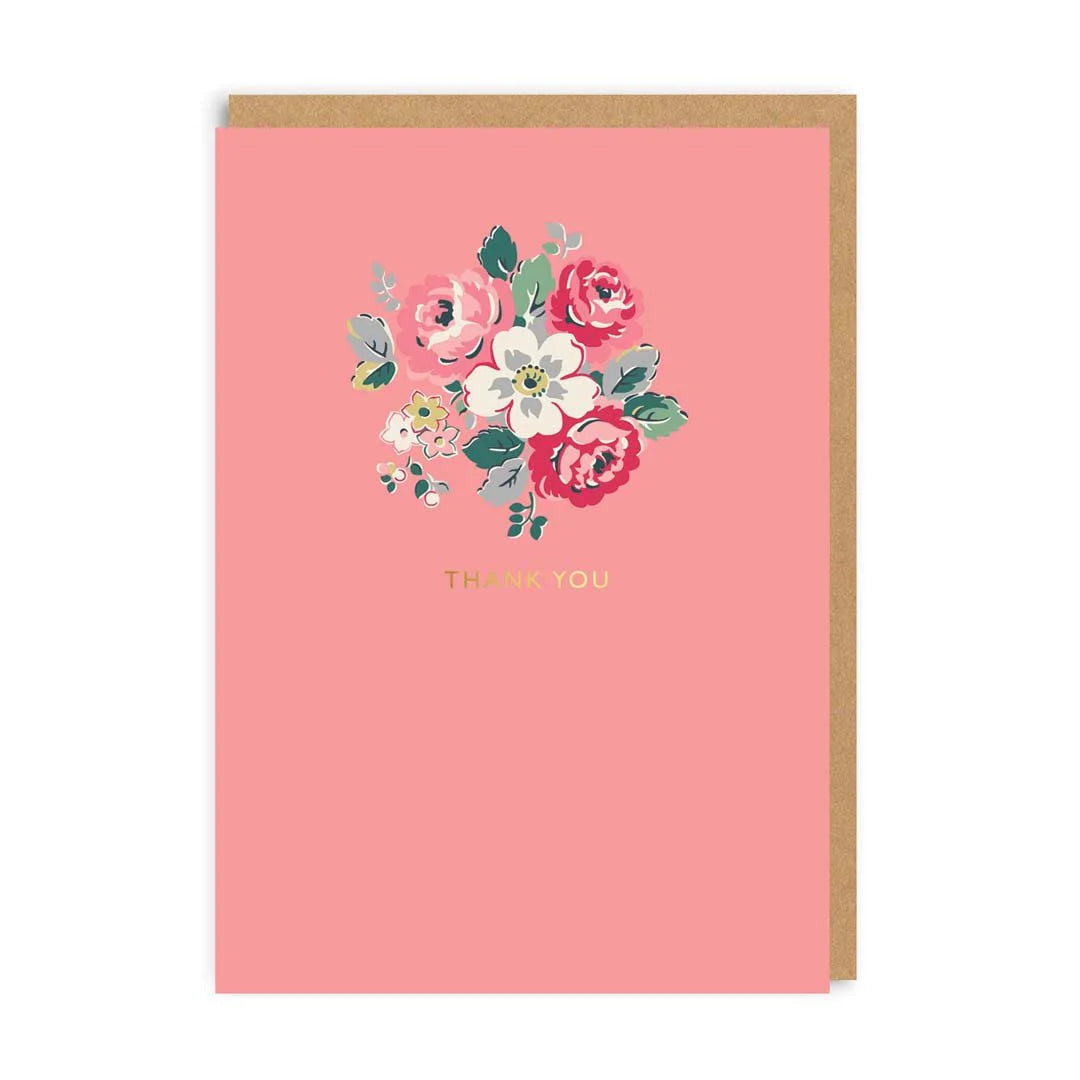 THANK YOU (FLOWERS) | CARD BY CATH KIDSTON