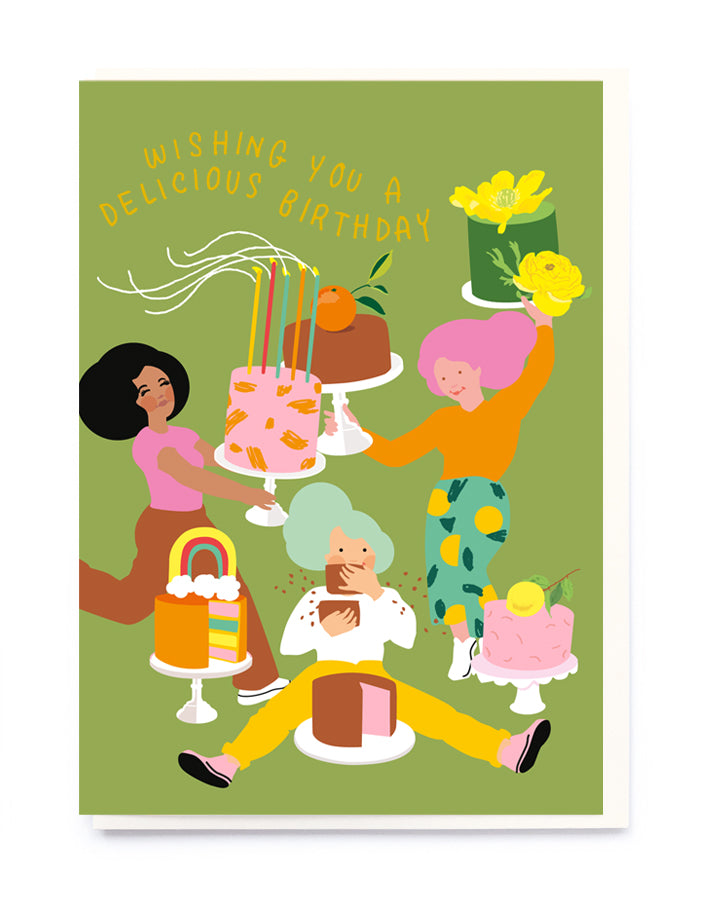 BIRTHDAY CAKES | CARD BY NOI