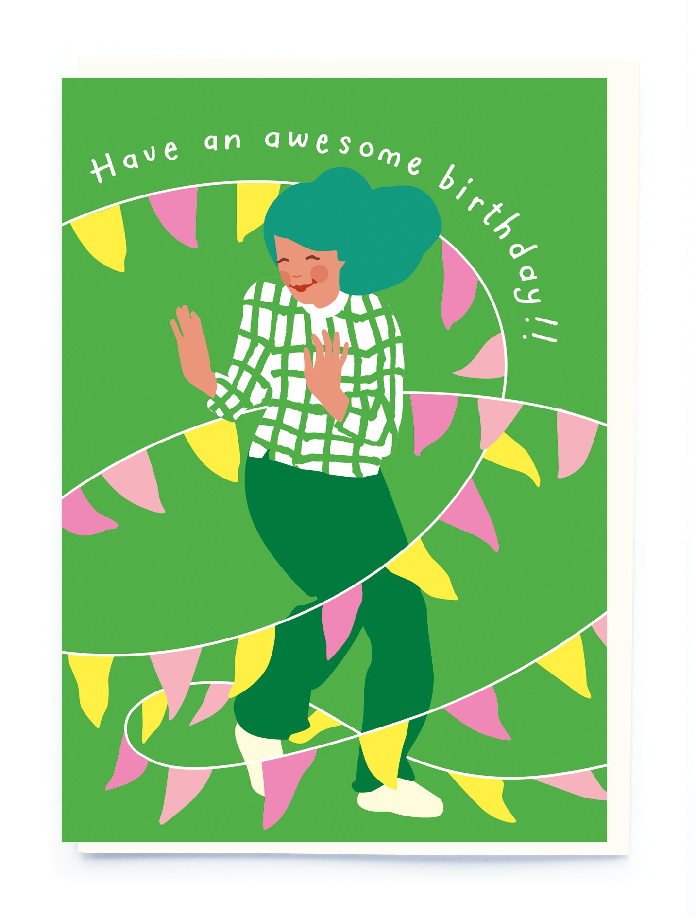 BIRTHDAY DANCING BANNER | CARD BY NOI