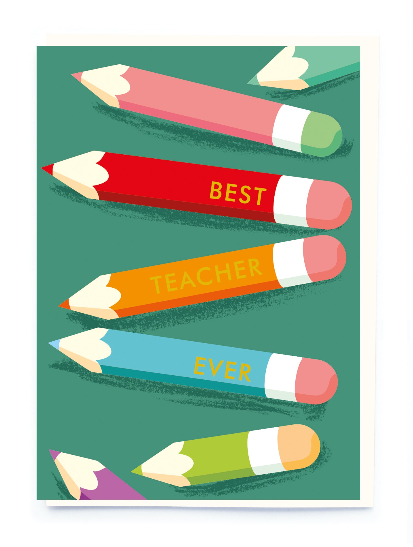 BEST TEACHER PENS | CARD BY NOI