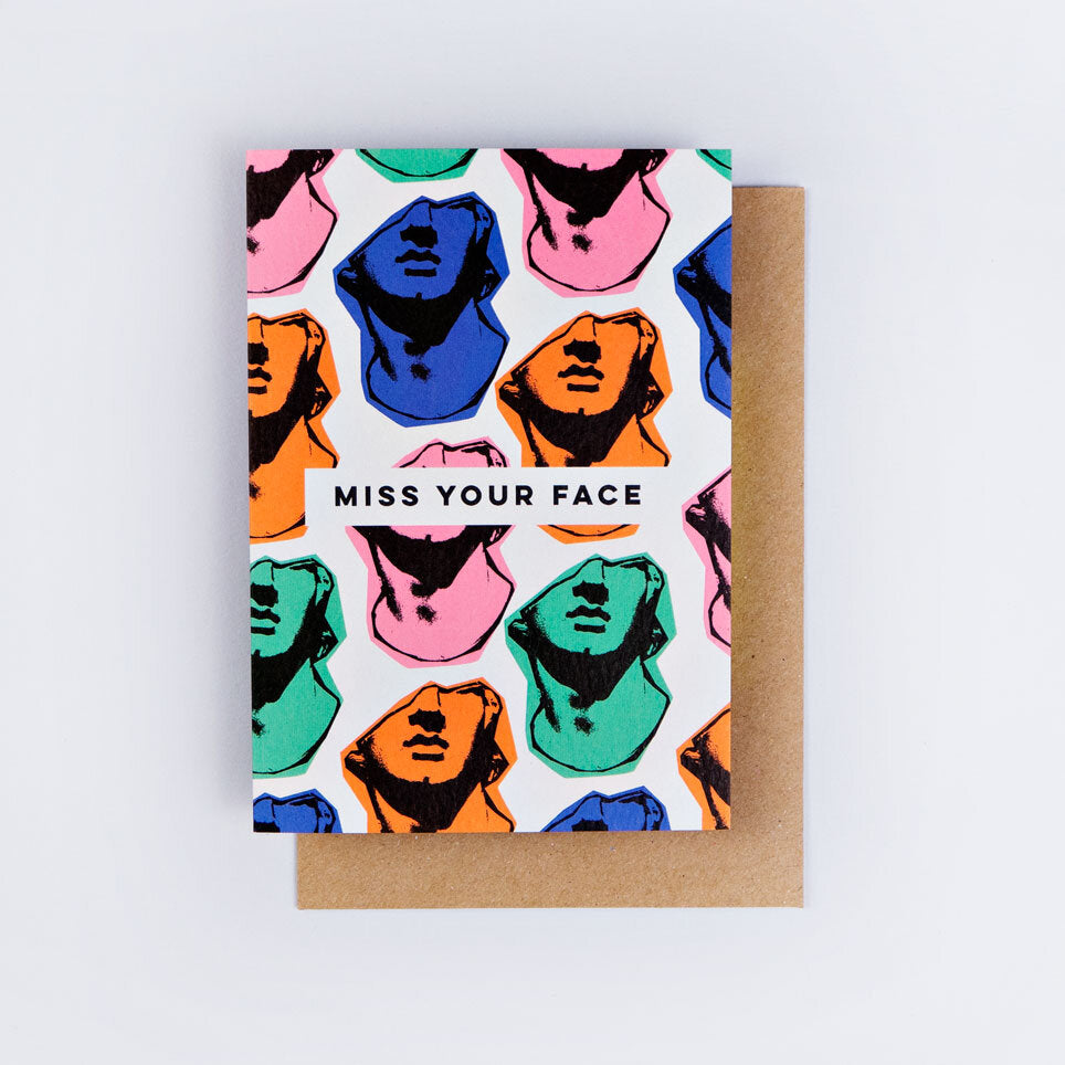 MISS YOUR FACE | CARD BY THE COMPLETIST