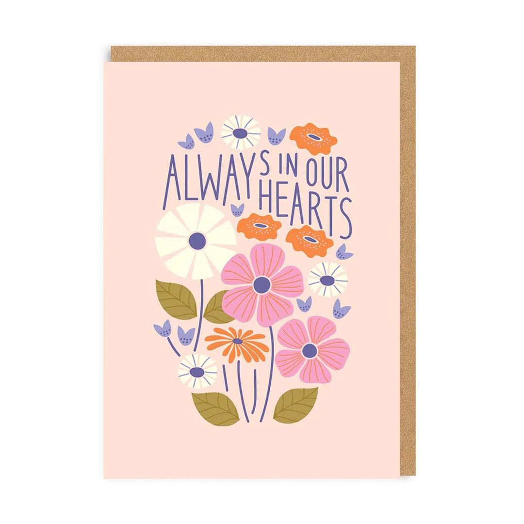 ALWAYS IN OUR HEARTS | CARD BY OHH DEER