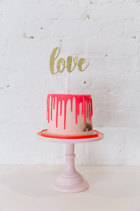 LOVE | CAKE TOPPER