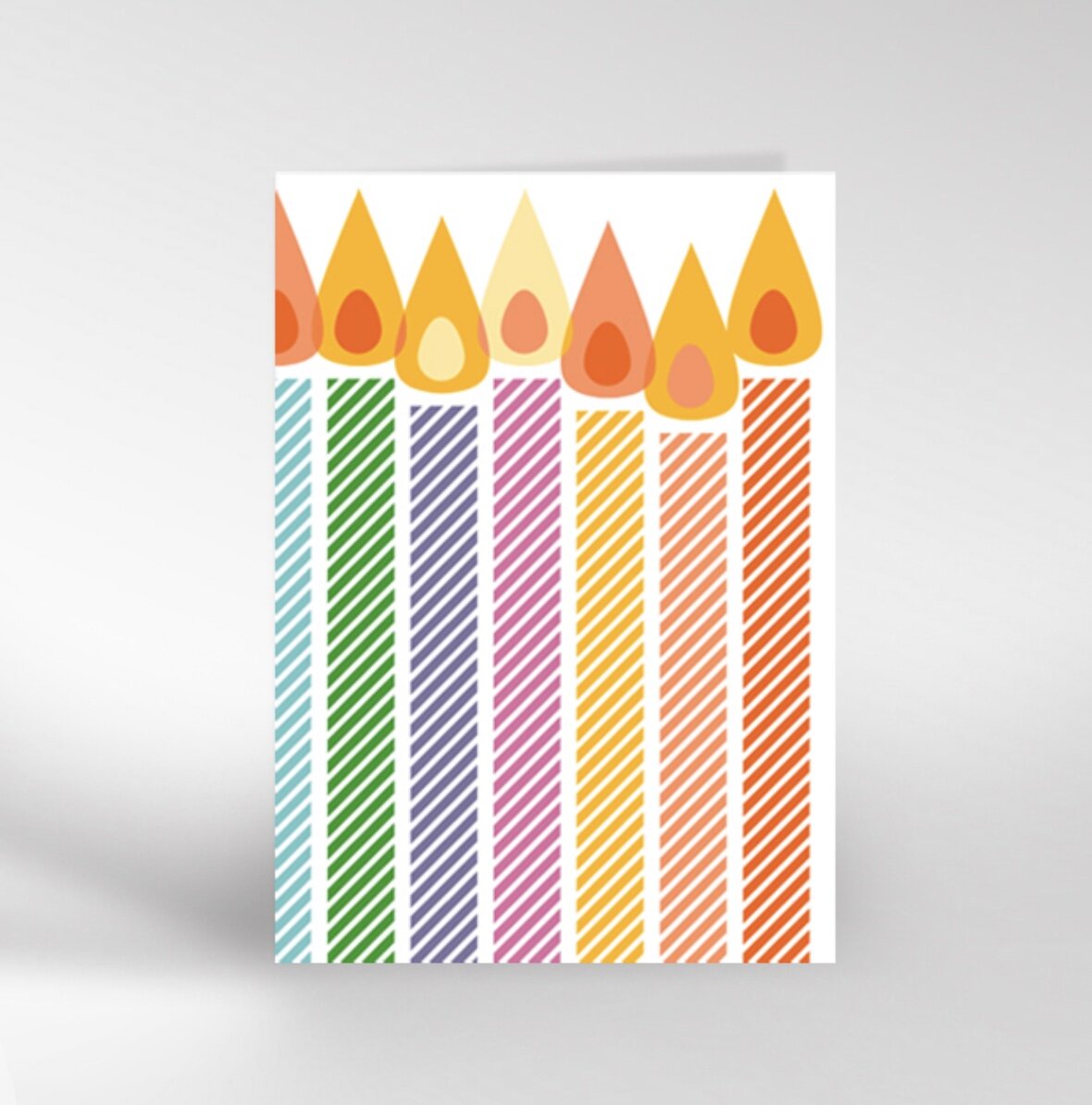 CANDLES | CARD BY DICKY BIRD