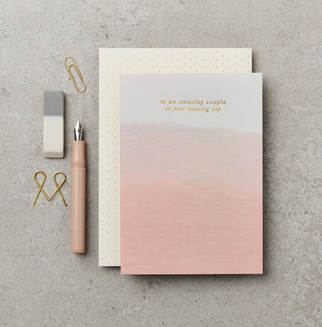 TO AN AMAZING COUPLE ON YOUR WEDDING DAY | CARD BY KATIE LEAMON