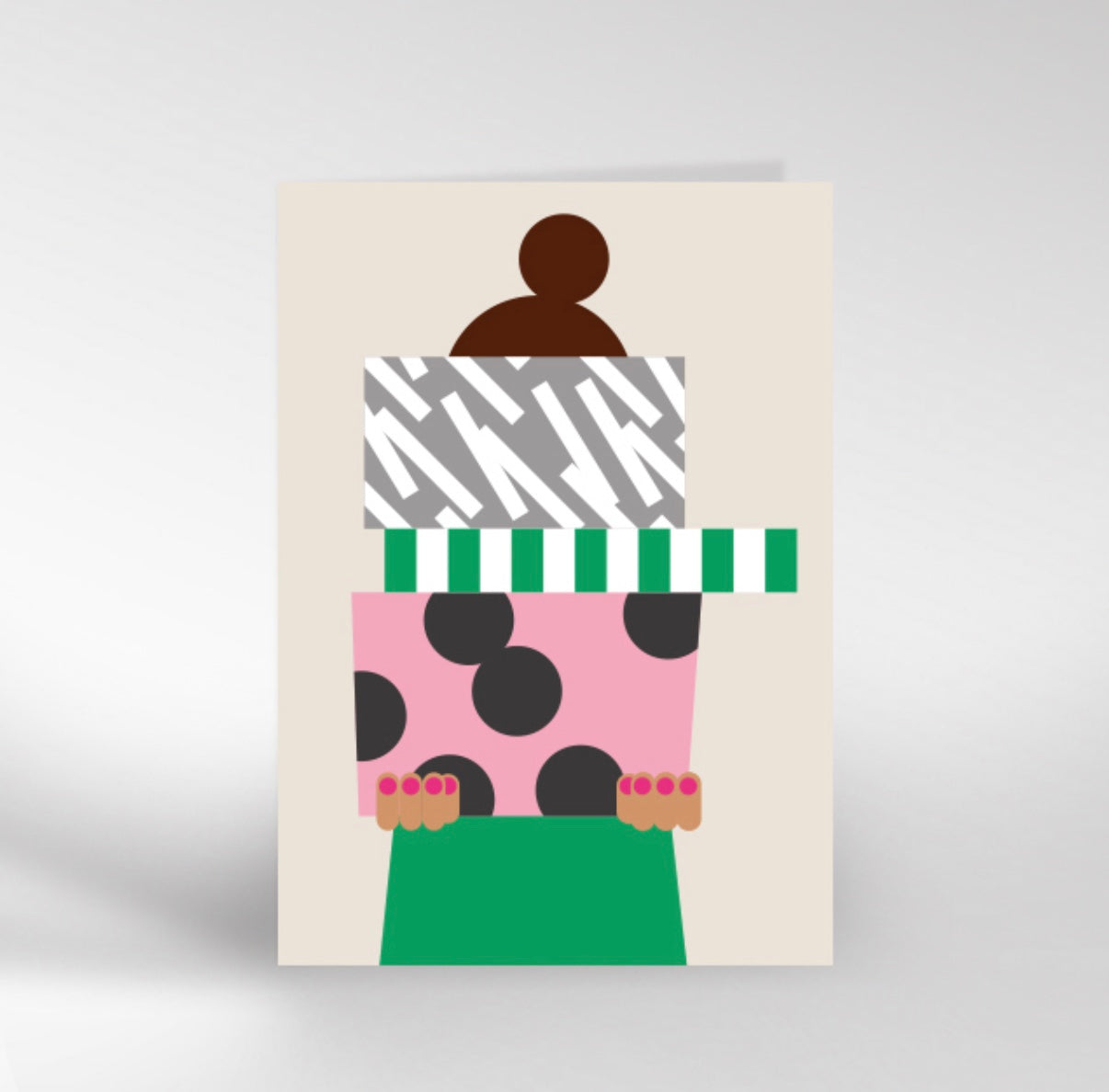 PRESENT STACK GIRL | CARD
