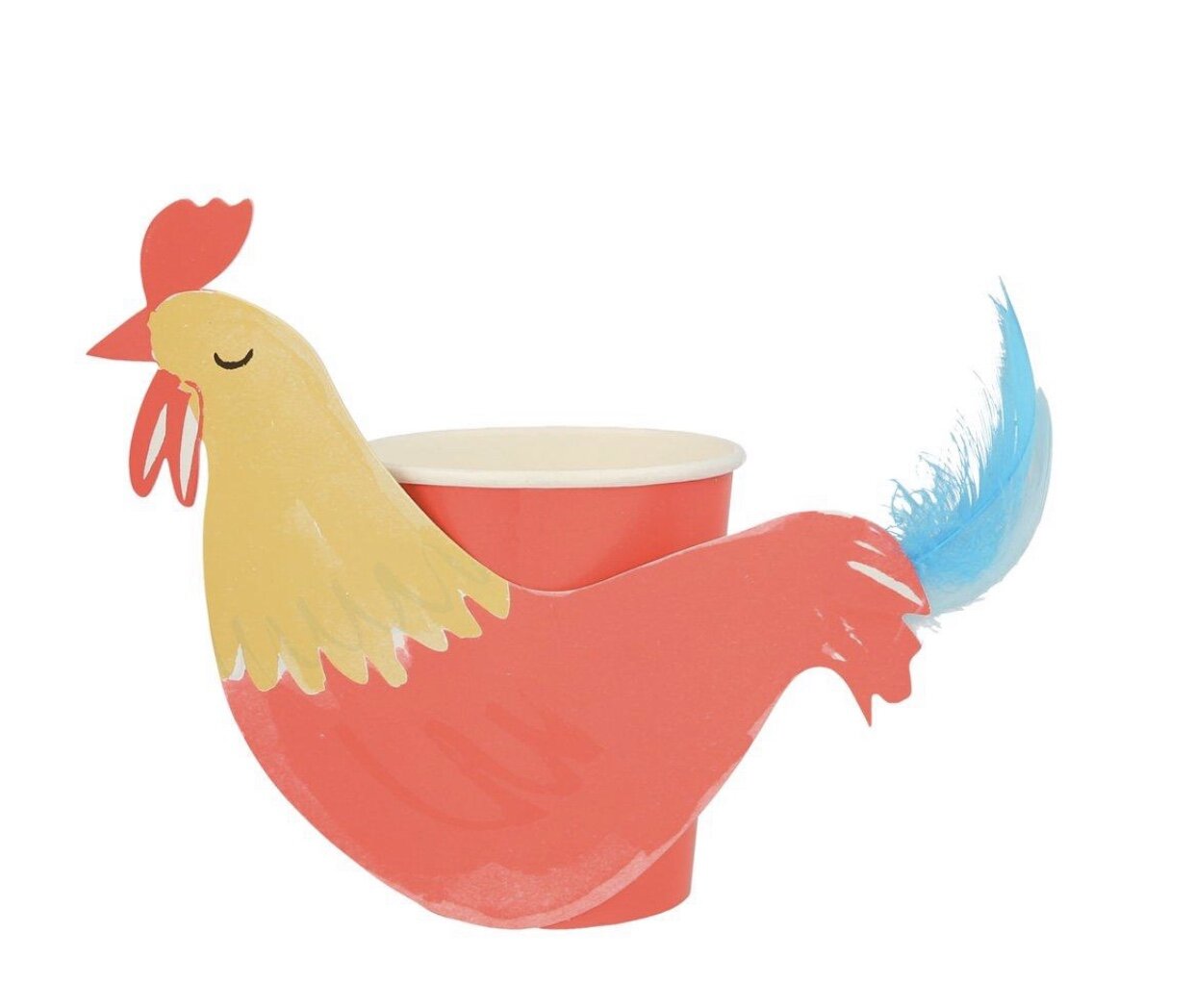 ON THE FARM ROOSTER | PAPER CUPS